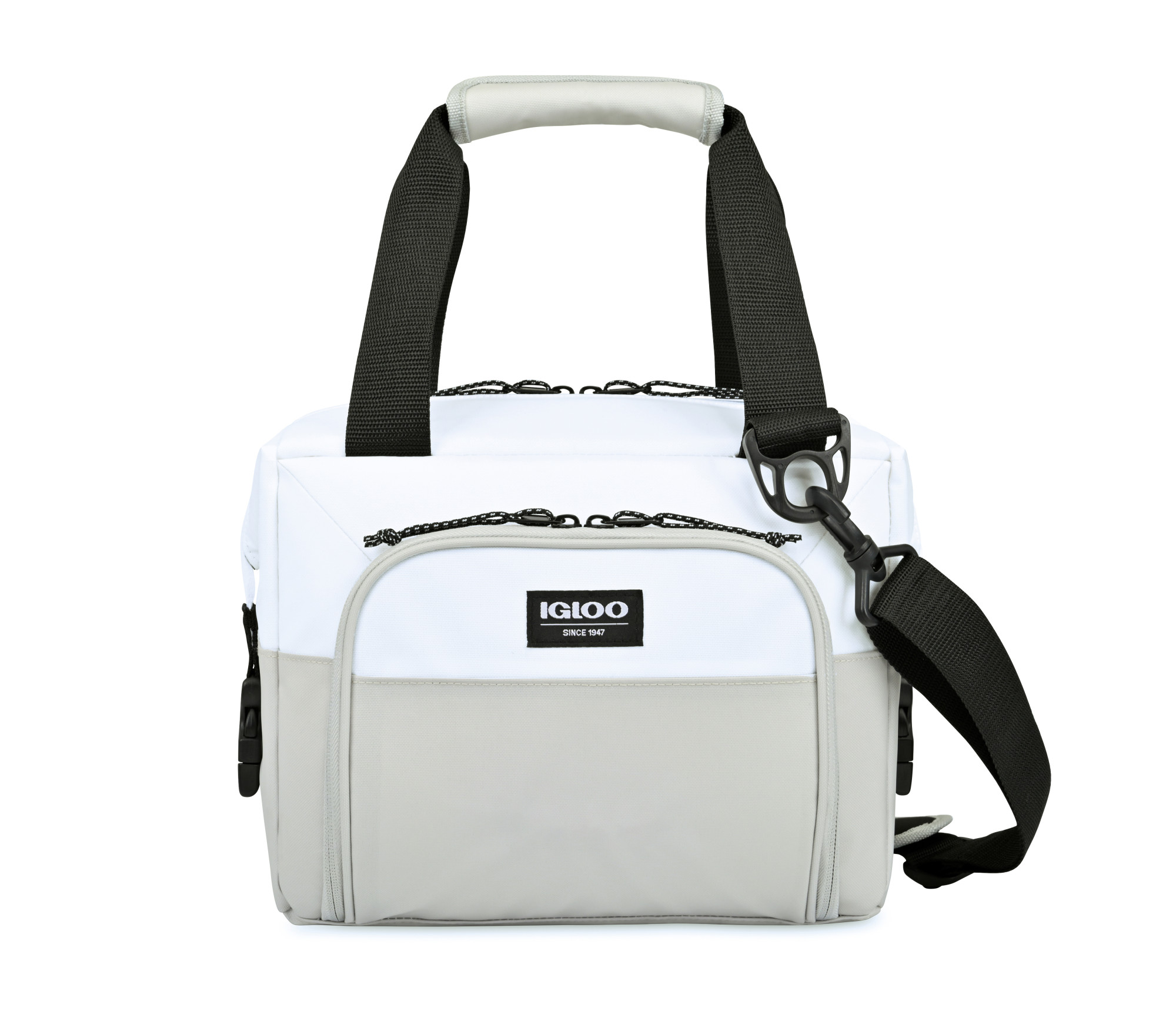 Picture of Igloo Seadrift Snap Down 12 Can Cooler - White-Grey
