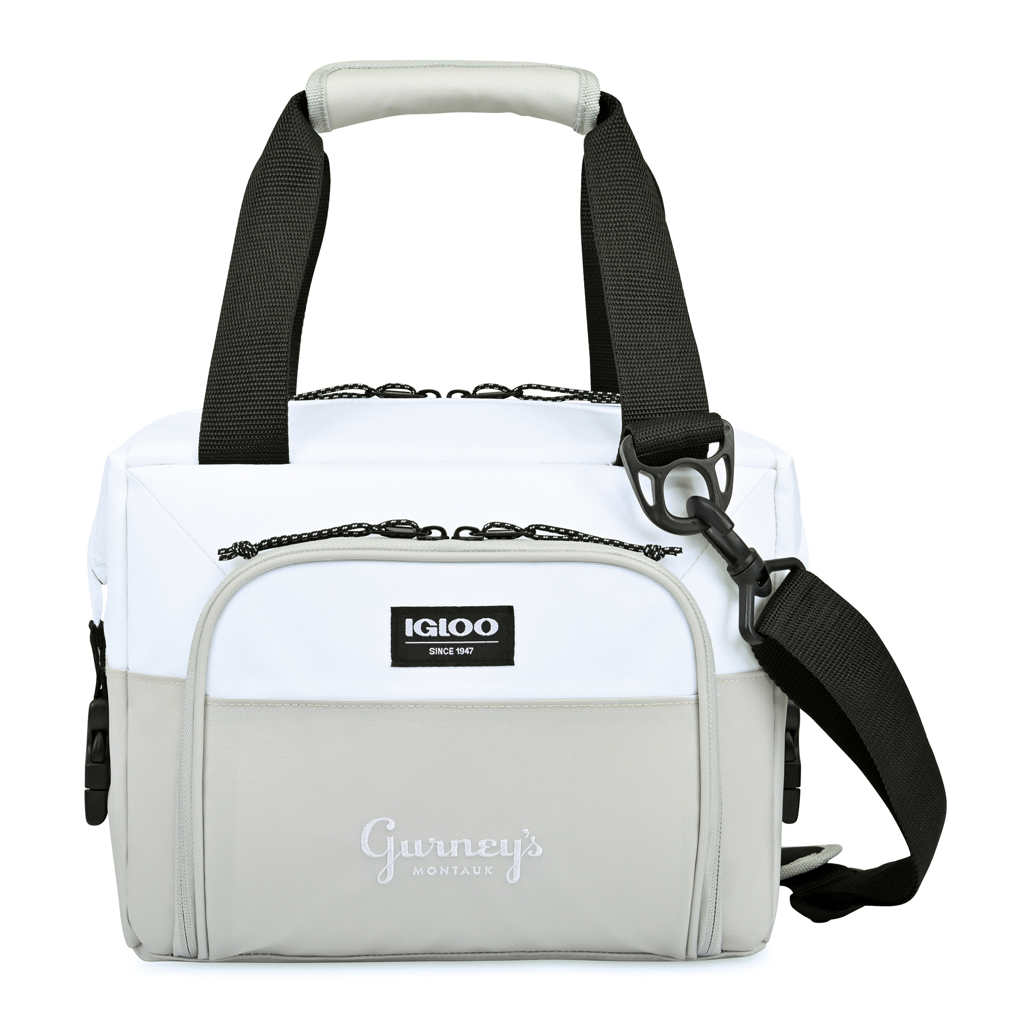 Picture of Igloo Seadrift Snap Down 12 Can Cooler - White-Grey
