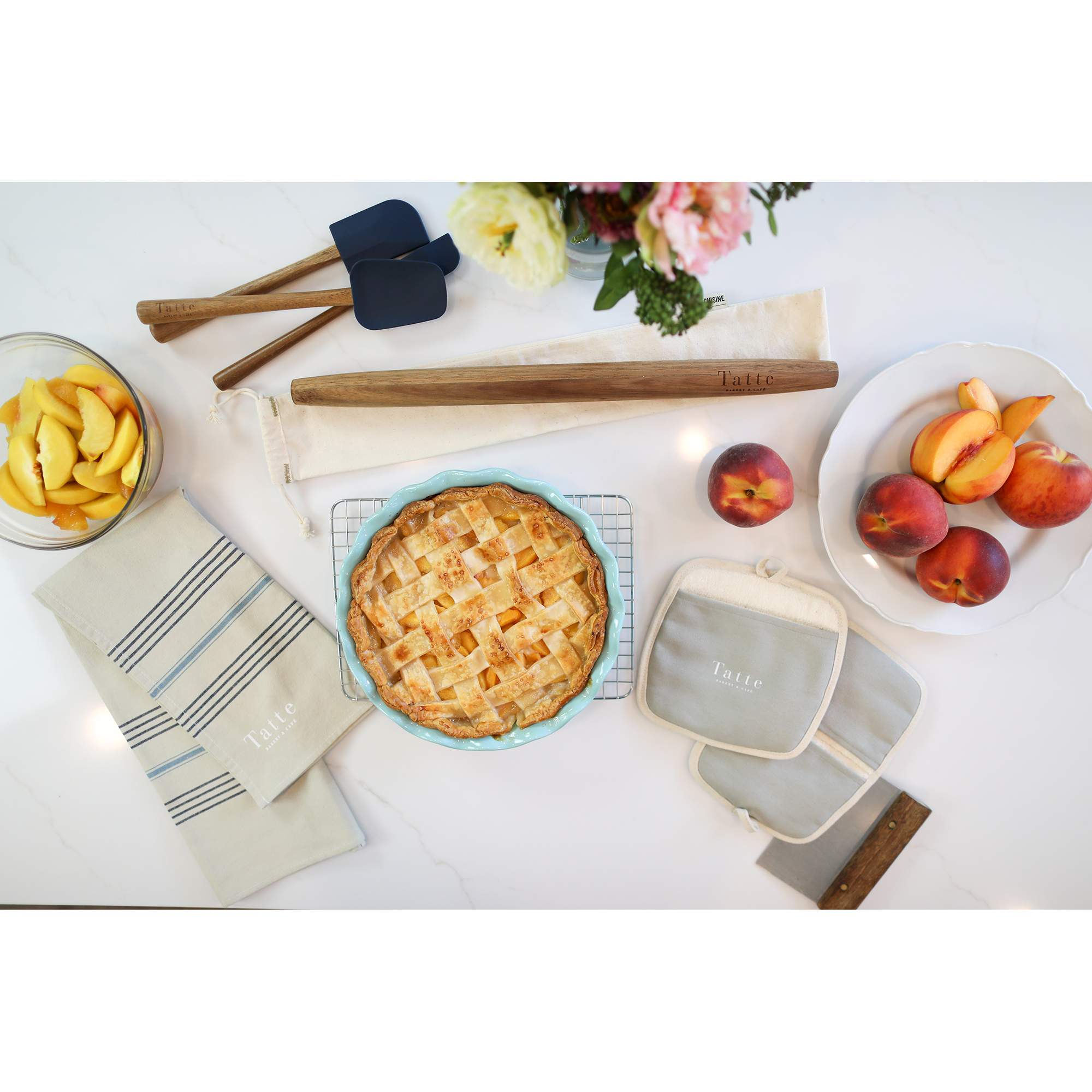 Picture of La Cuisine French Rolling Pin with Storage Bag - Wood
