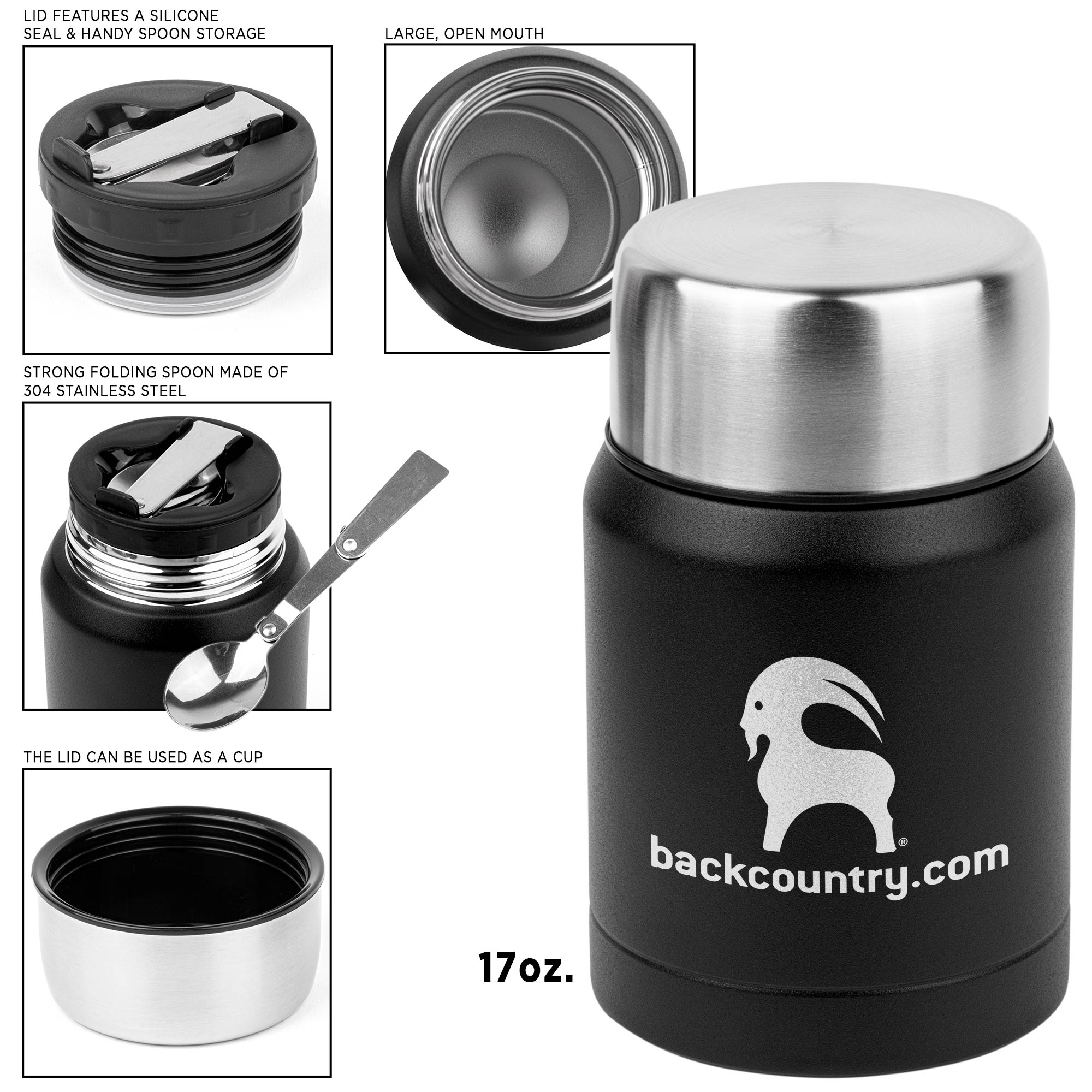 Picture of 17 Oz. Vacuum-Insulated Stainless Steel Thermos