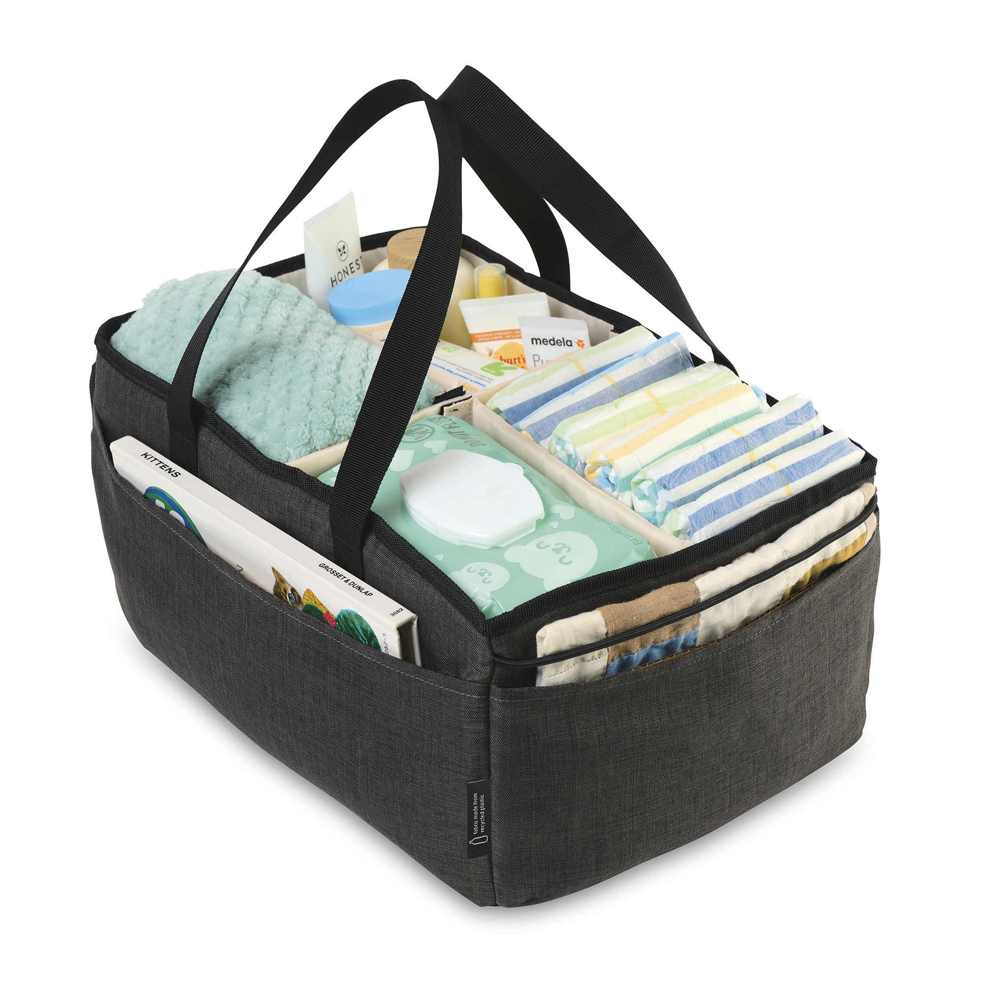 Picture of Reagan Recycled rPET Organizational Caddy - Charcoal Heather