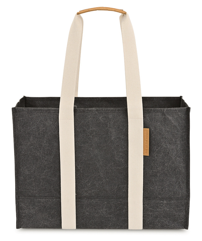 Picture of Out of the Woods Large Market Tote - Ebony