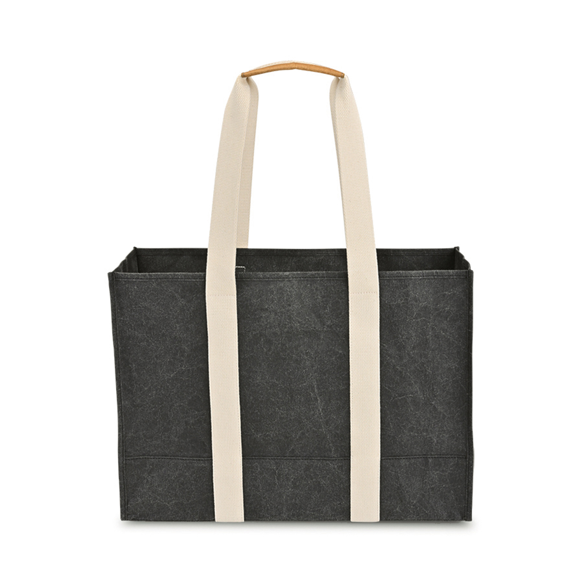 Picture of Out of the Woods Large Market Tote - Ebony