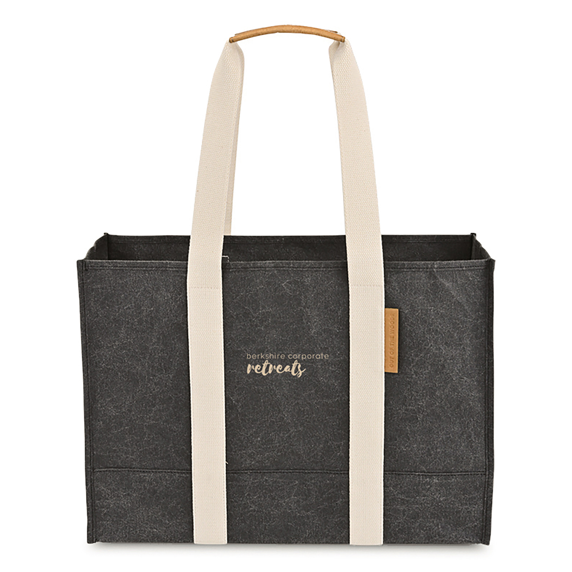 Picture of Out of the Woods Large Market Tote - Ebony
