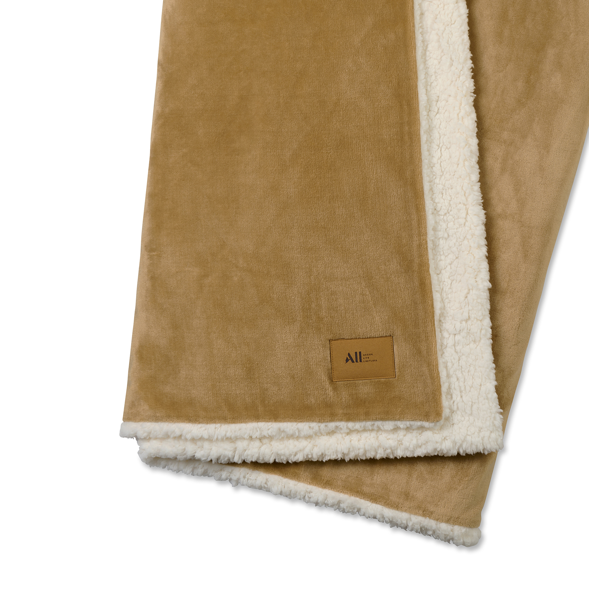 Picture of Mink Sherpa Blanket - Iced Coffee