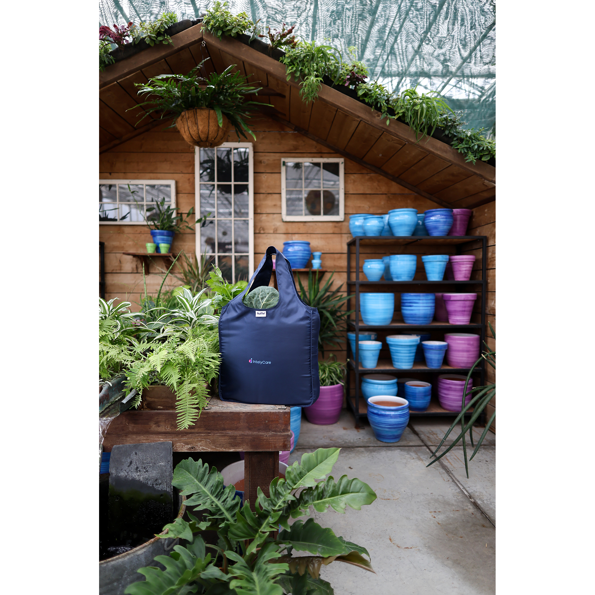 Picture of RuMe Recycled Ripstop rPET Medium Tote - Navy