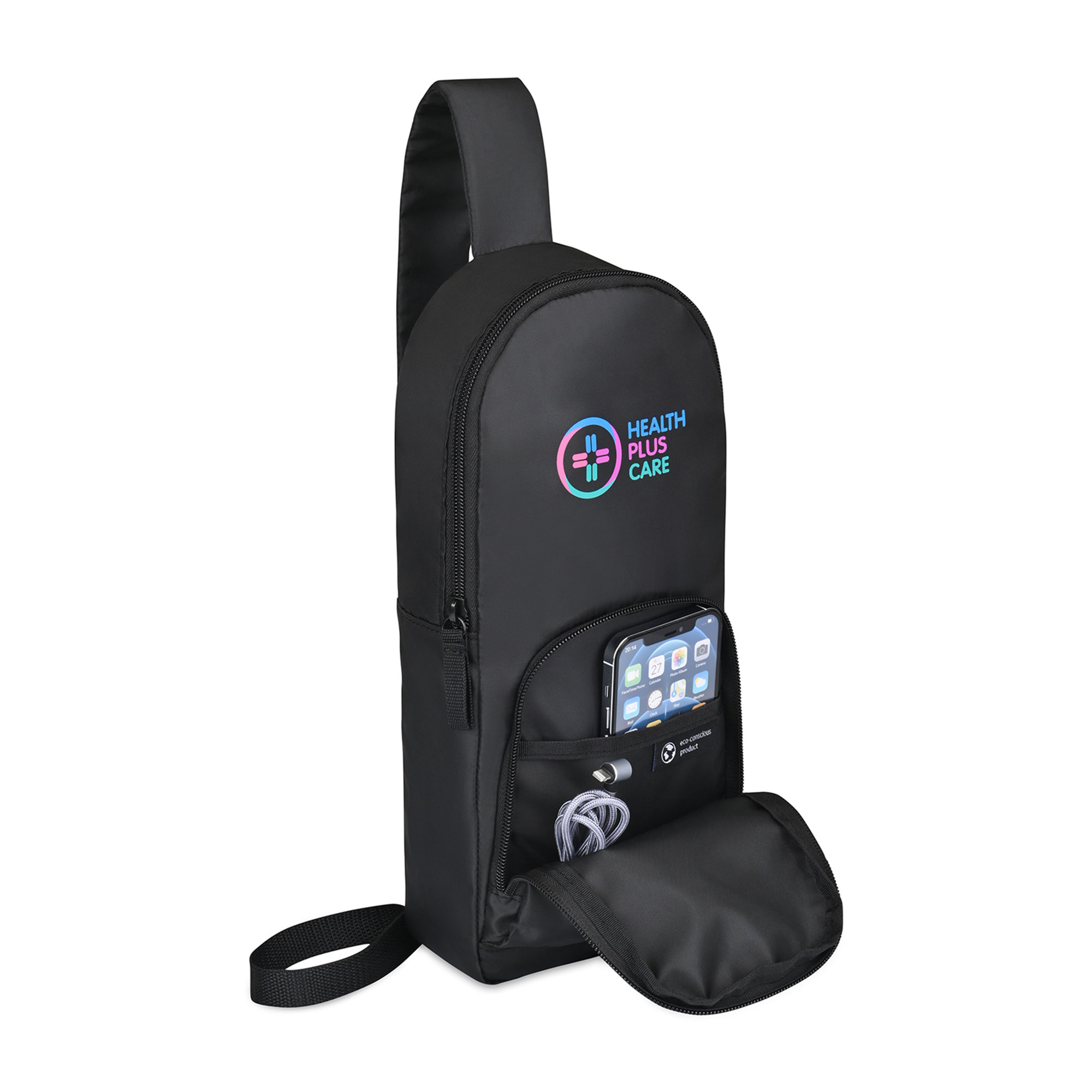 Picture of Repeat Lite Recycled rPET Sling - Black