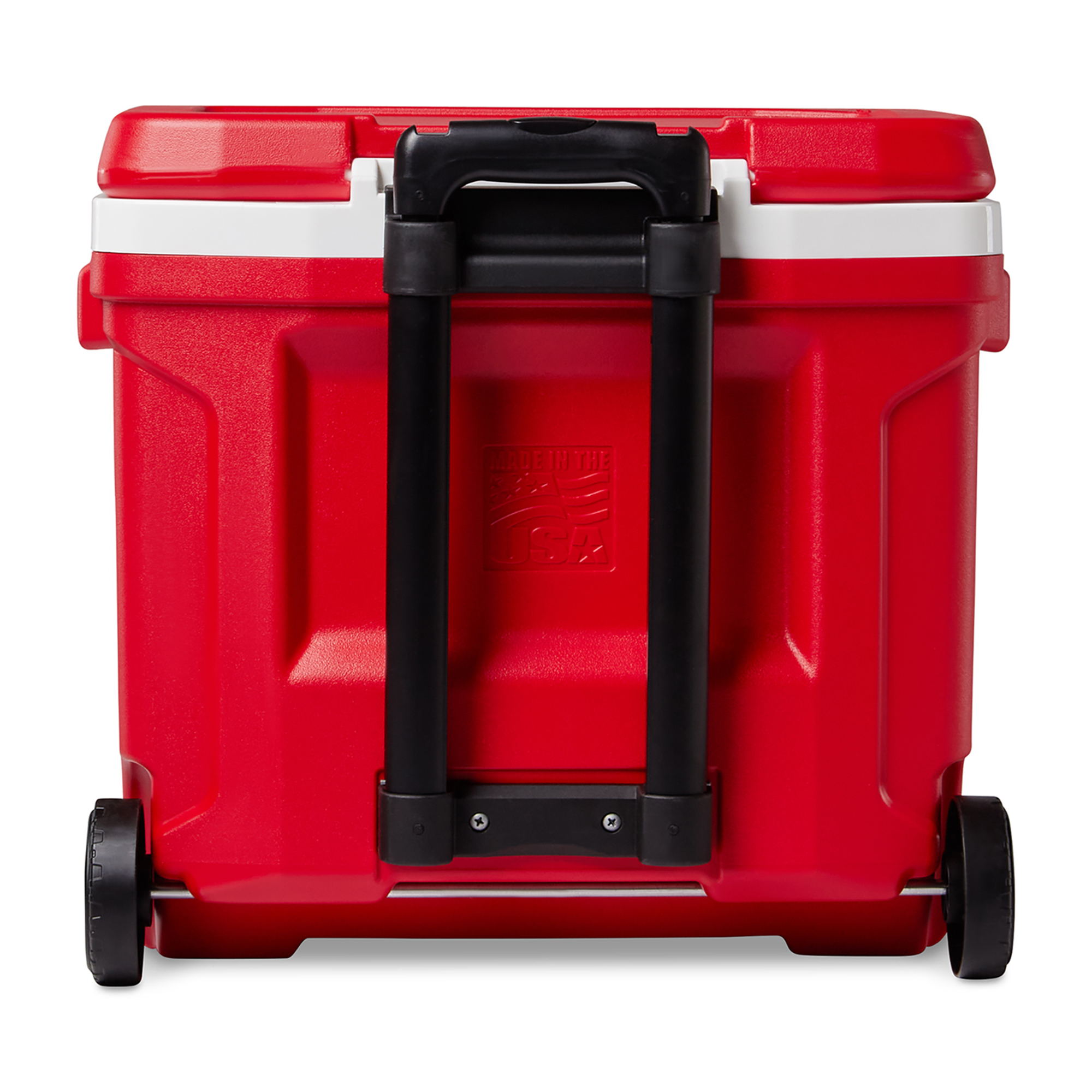 Picture of Igloo Profile II 28 Qt Roller Cooler - White-Red Star
