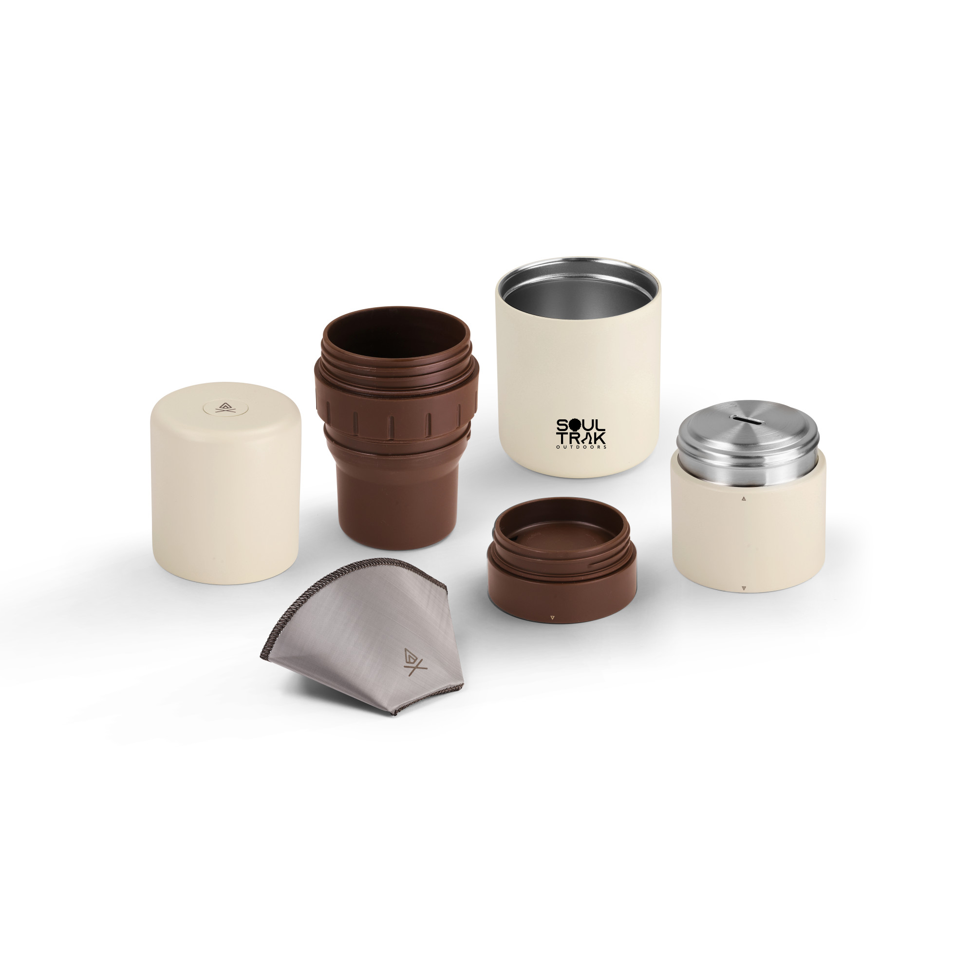 Picture of VSSL Nest Pour Over Coffee Kit - Cream