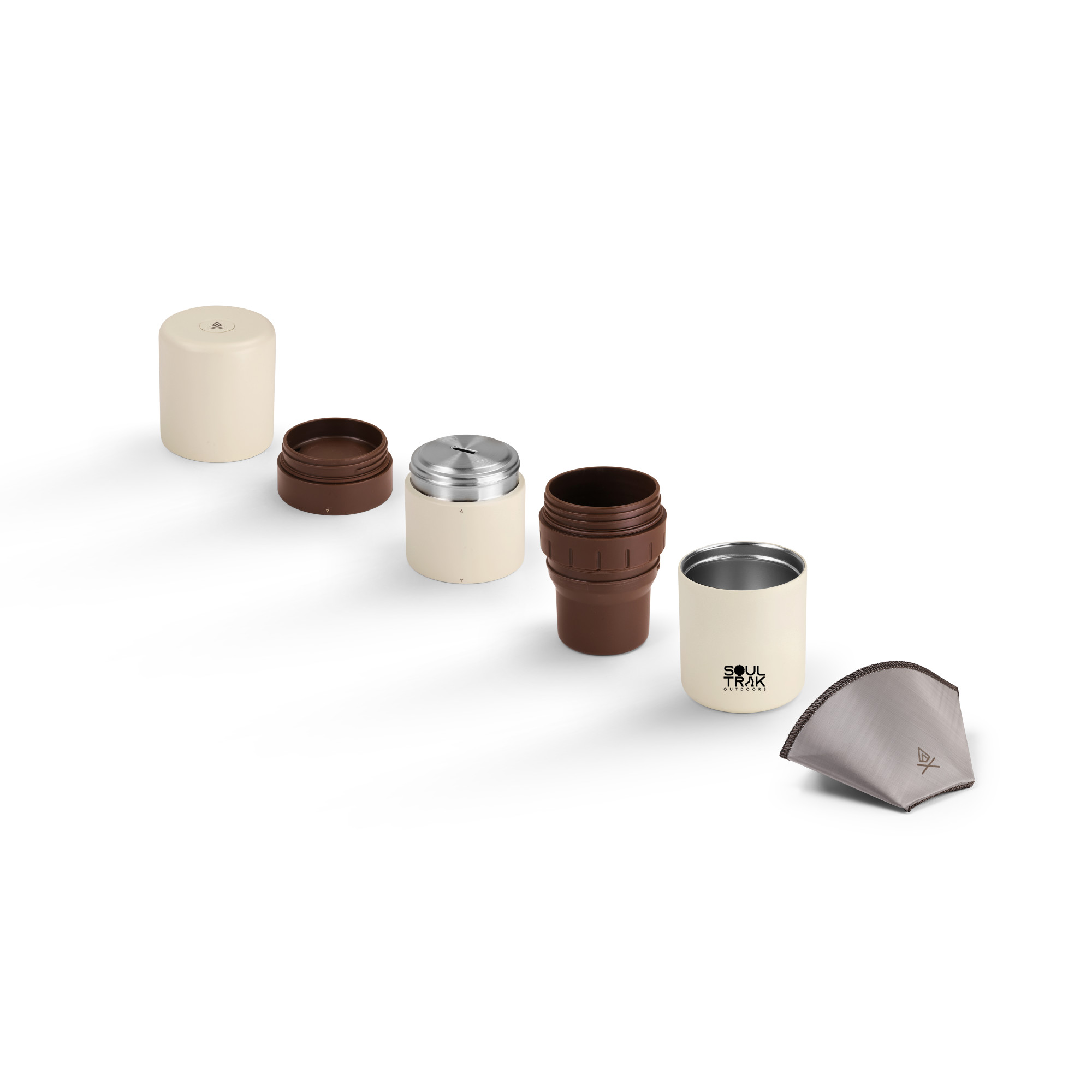 Picture of VSSL Nest Pour Over Coffee Kit - Cream
