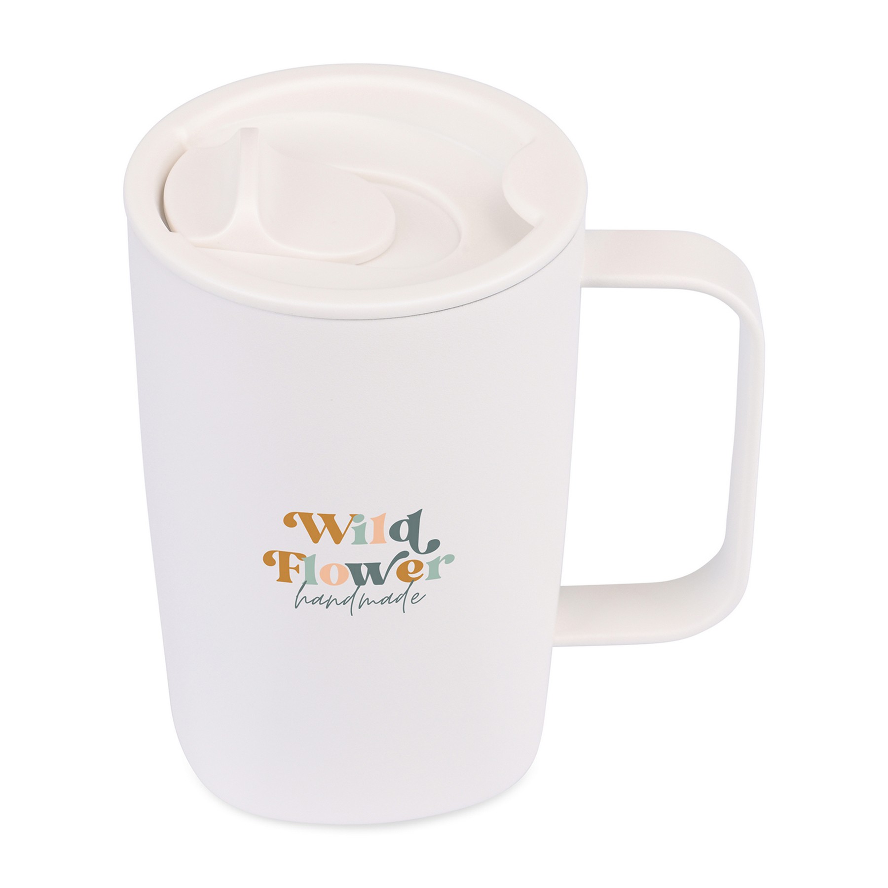 Picture of Aviana Rowan Recycled Stainless Steel Mug - 15 Oz. - Marshmallow
