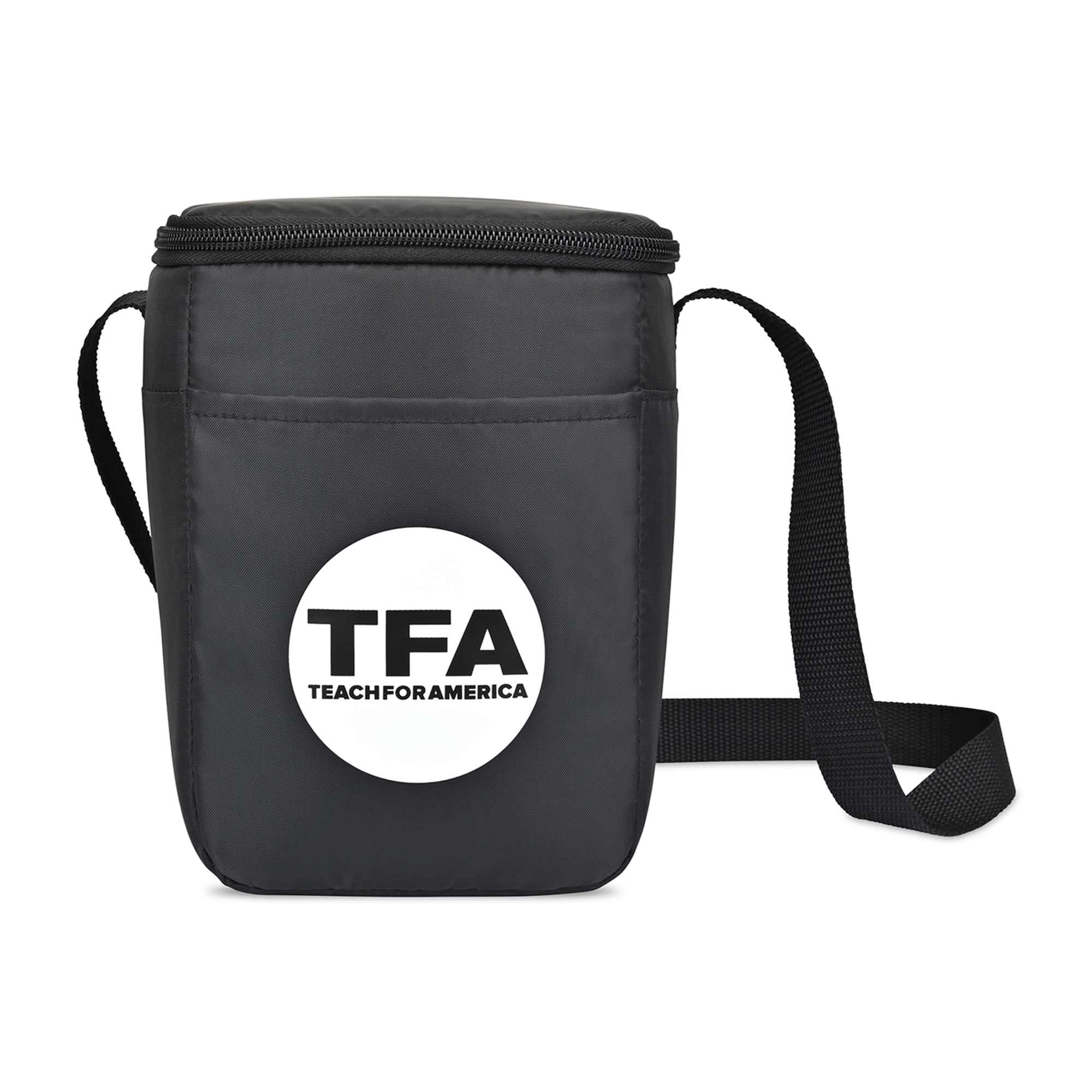 Picture of Arlo Recycled rPET 6 Can Lunch Cooler - Black
