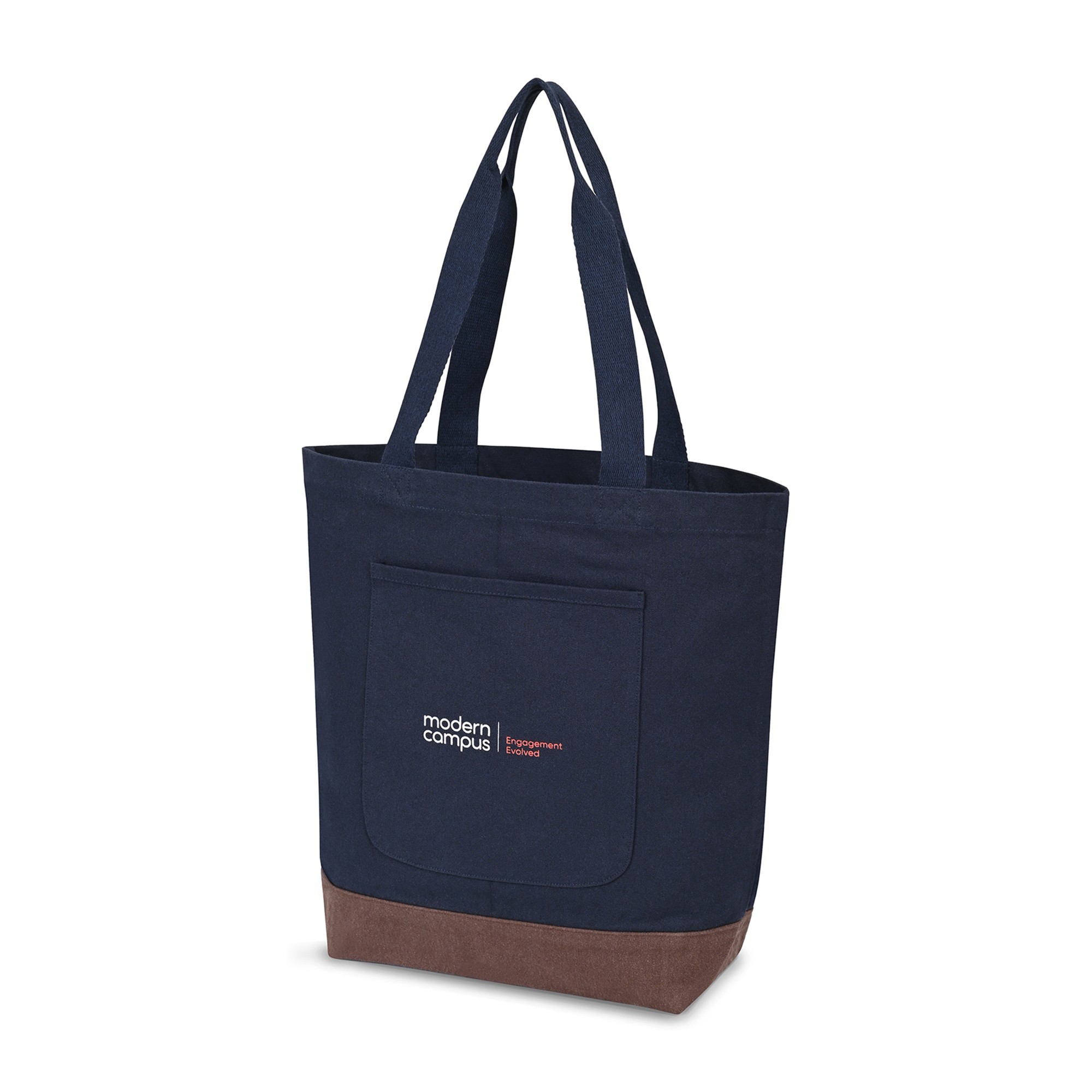 Picture of Ivy Recycled Cotton Tote - AWARE - Navy