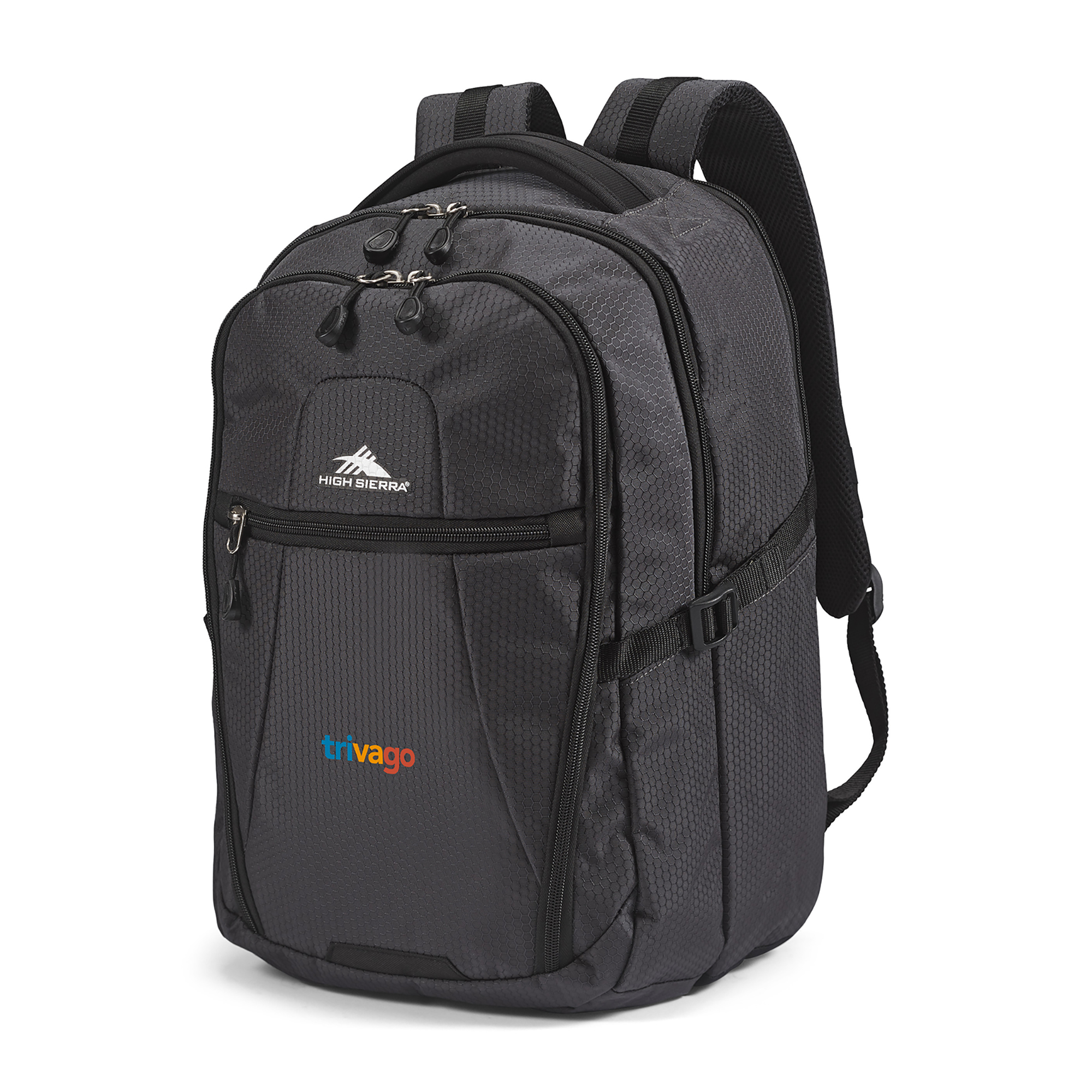 Picture of High Sierra Fairlead Laptop Backpack - Mercury-Black