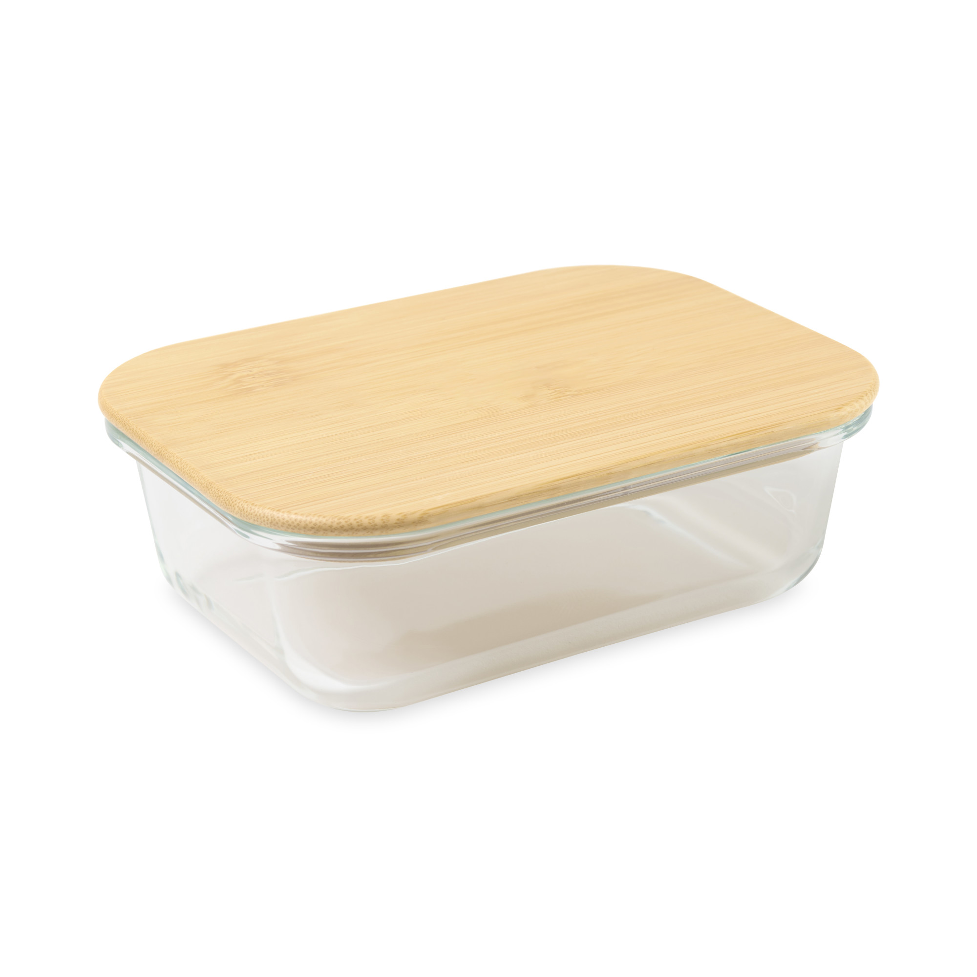 Picture of 2 Cup Bamboo Storage Container - Bamboo