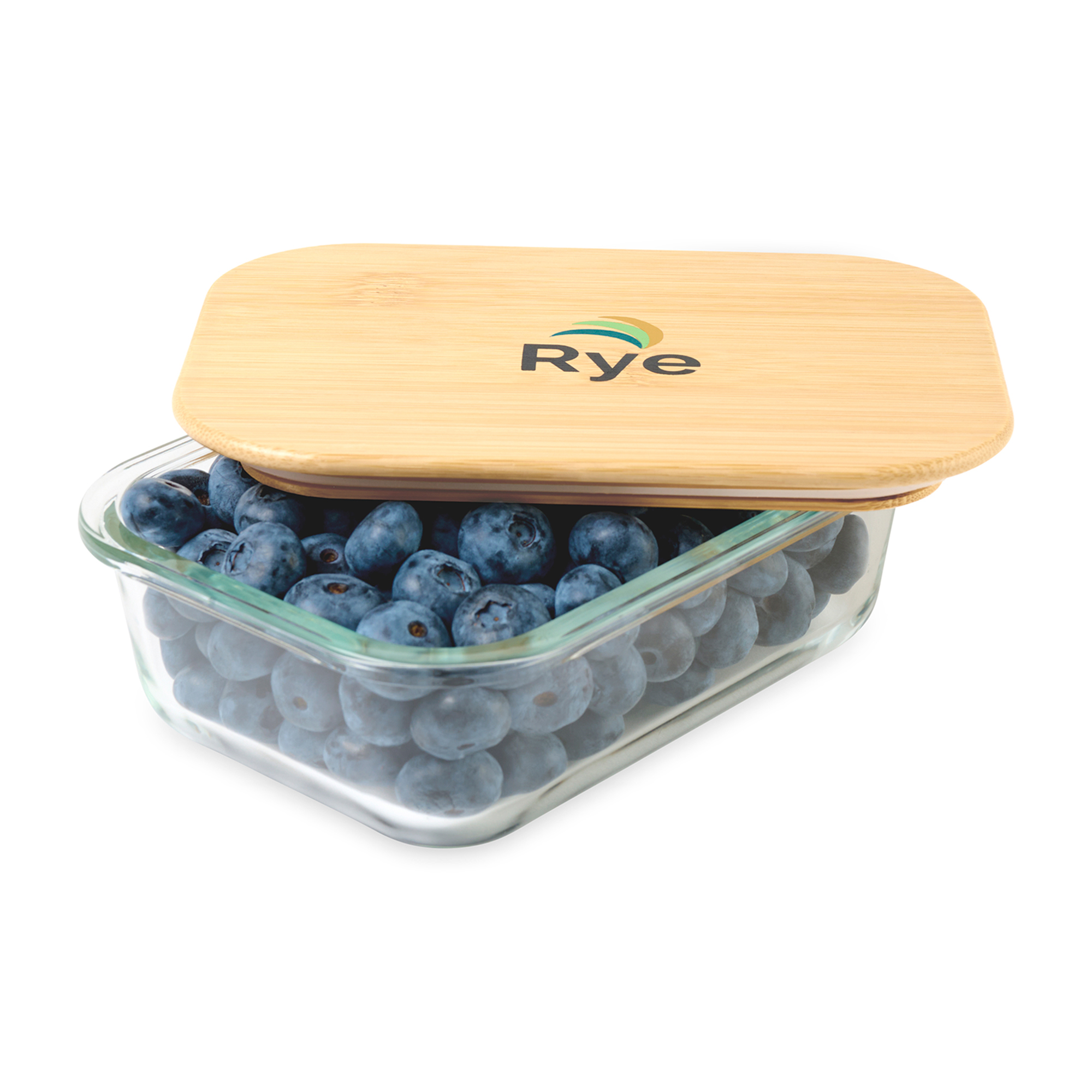 Picture of 2 Cup Bamboo Storage Container - Bamboo