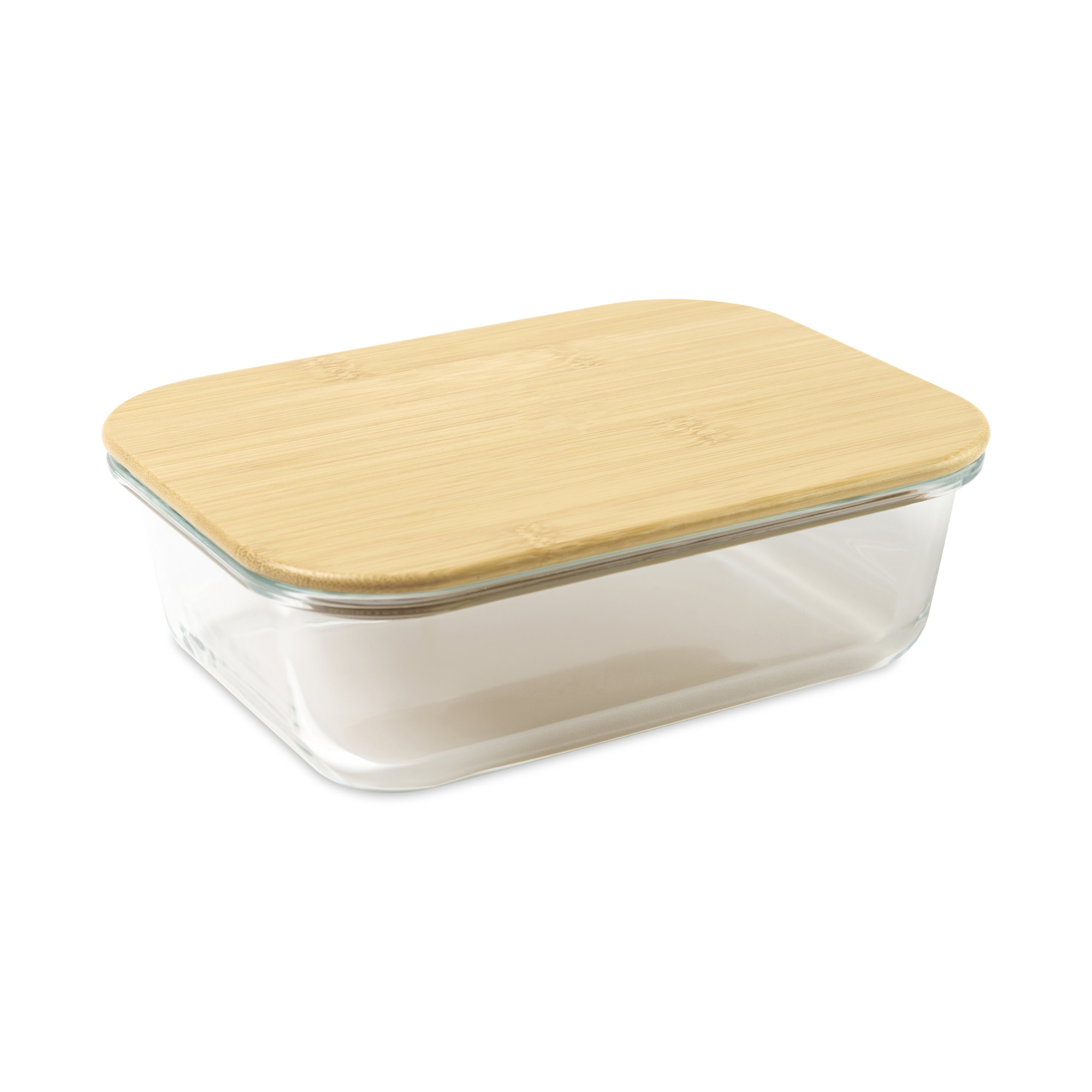 Picture of 4 Cup Bamboo Storage Container - Bamboo