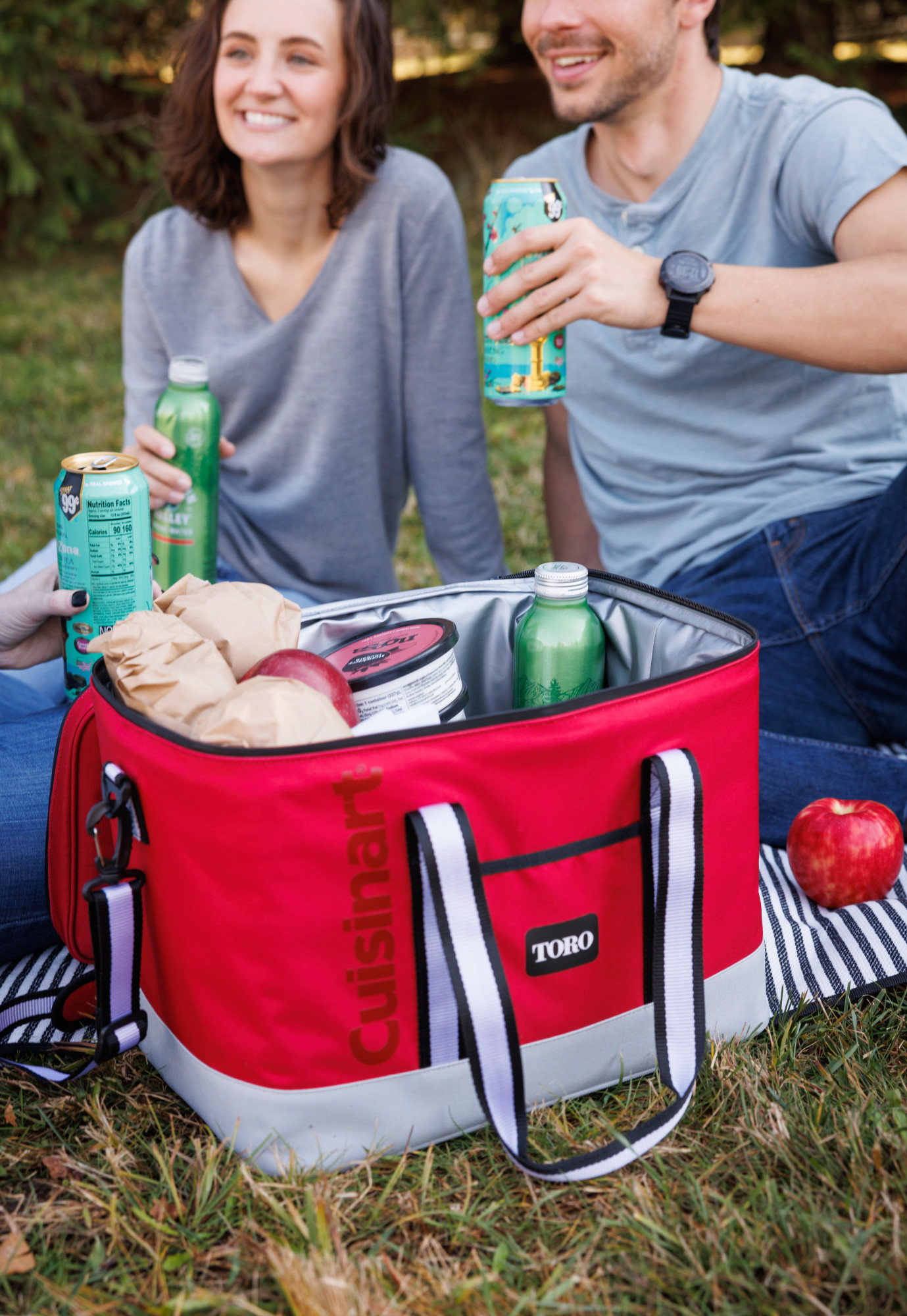 Picture of Cuisinart Outdoors Square Cooler - Red