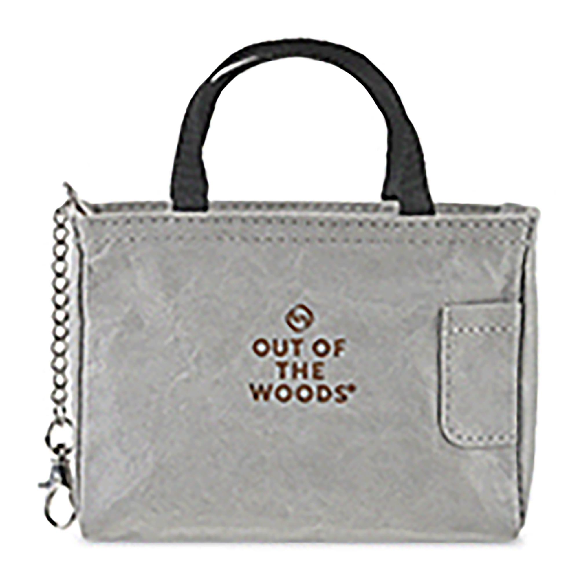 Picture of Out of the Woods Seagull MicroTote Bag Charm - Stone