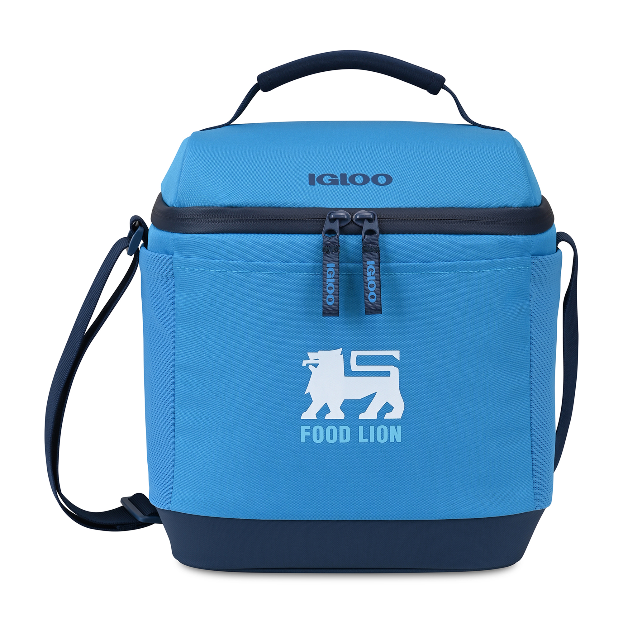 Picture of Igloo Day Chiller Recycled Poly Box 16 Can Soft Cooler - Brilliant Blue