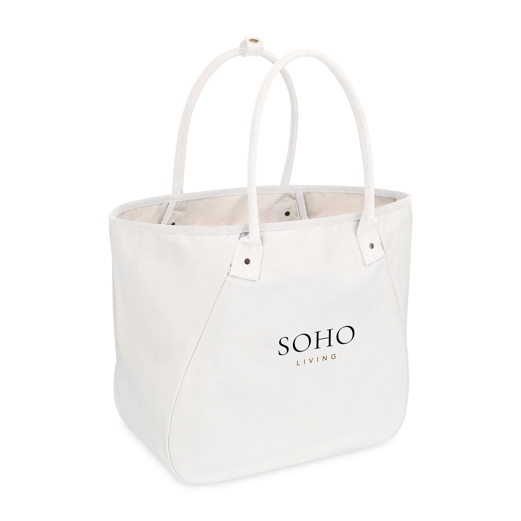 Picture of Market Street Tapered Carryall Tote - Natural