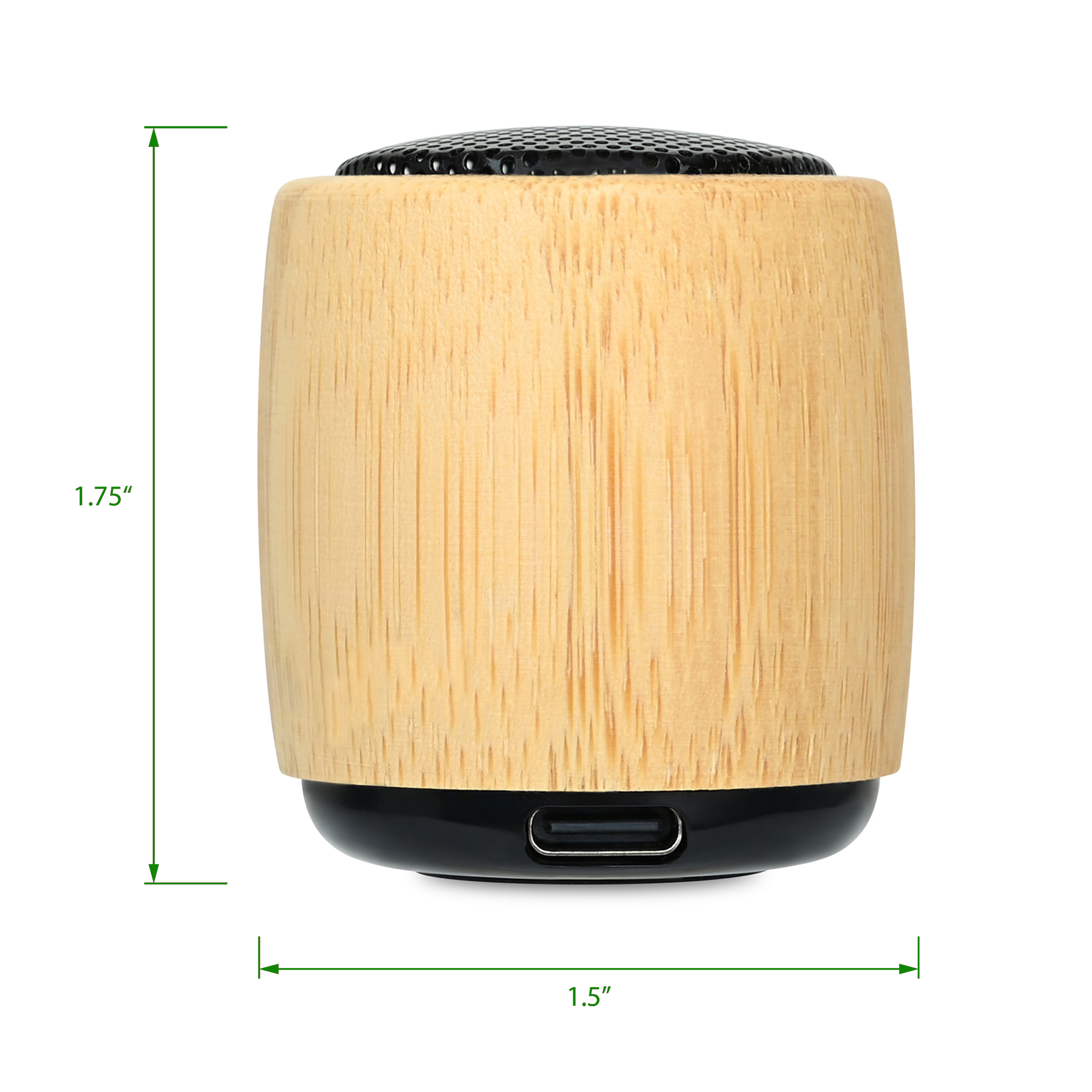Picture of Reed Mini Circle Wireless Speaker - Bamboo