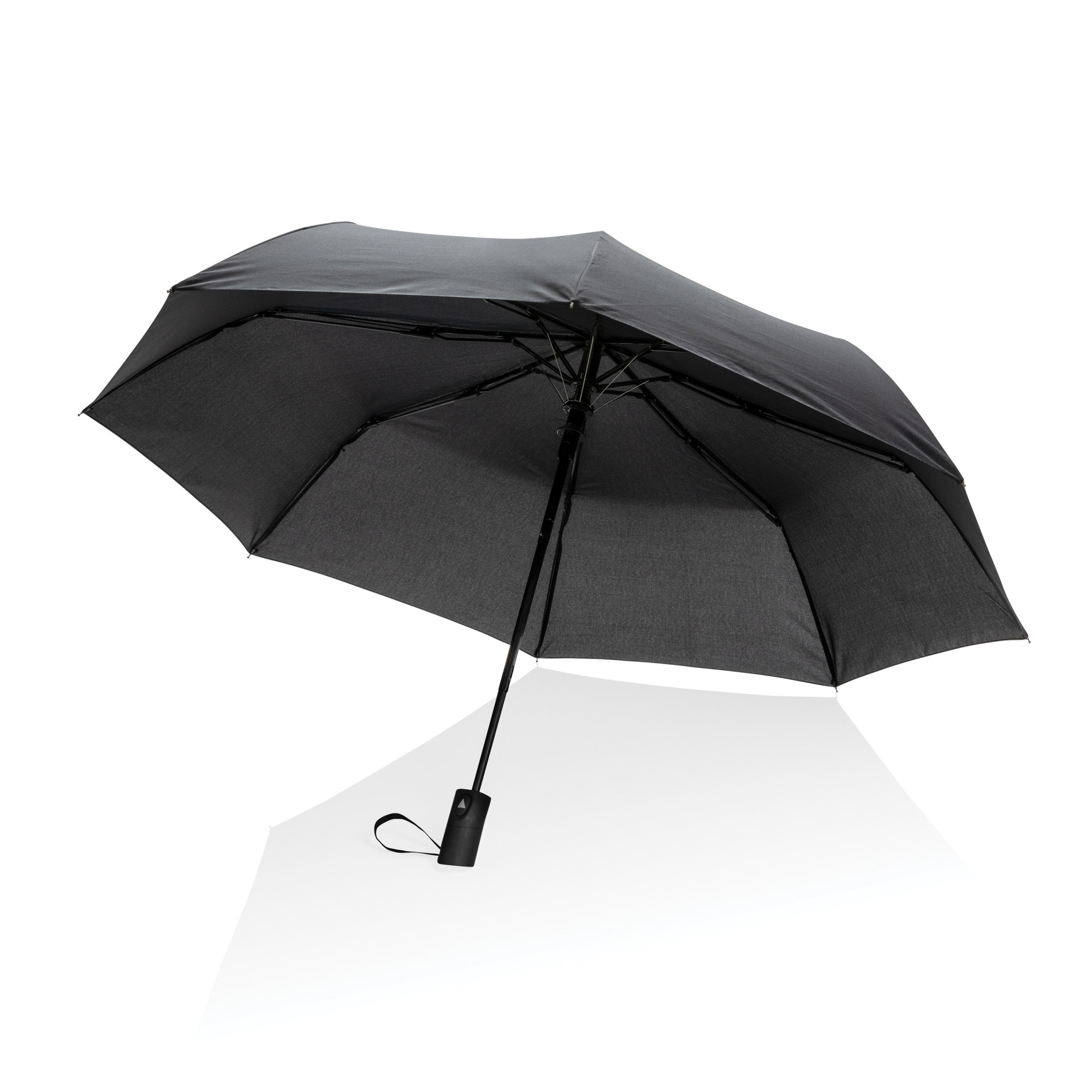 Picture of 21" Impact AWARE RPET 190T Mini Auto Open Umbrella - Black