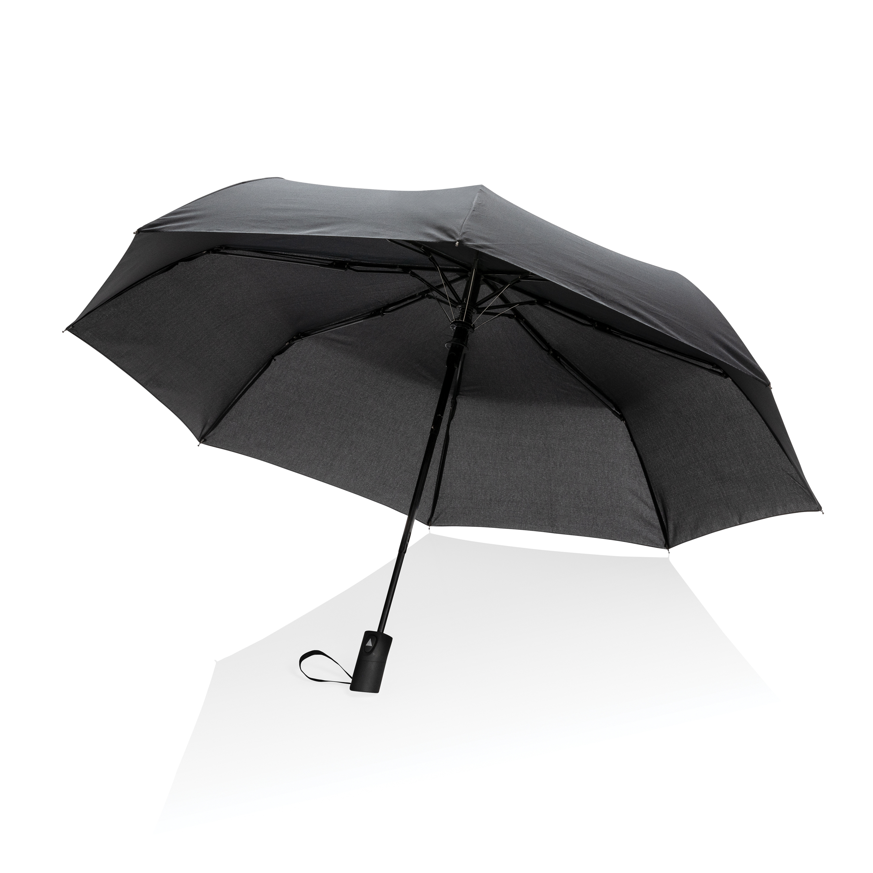 Picture of 21" Impact AWARE RPET 190T Mini Auto Open Umbrella - Black