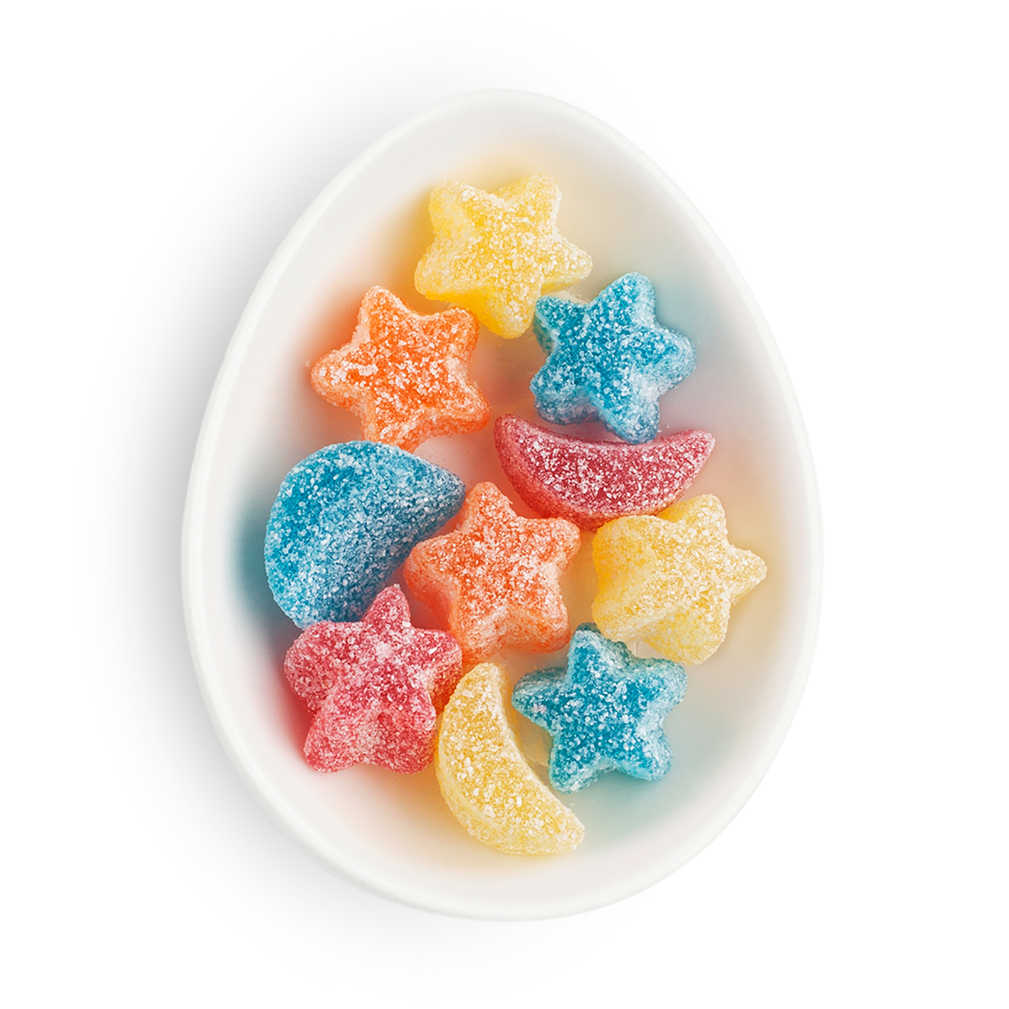 Picture of Sugarfina Heavenly Sours Candy Cube Gift Bag - Natural