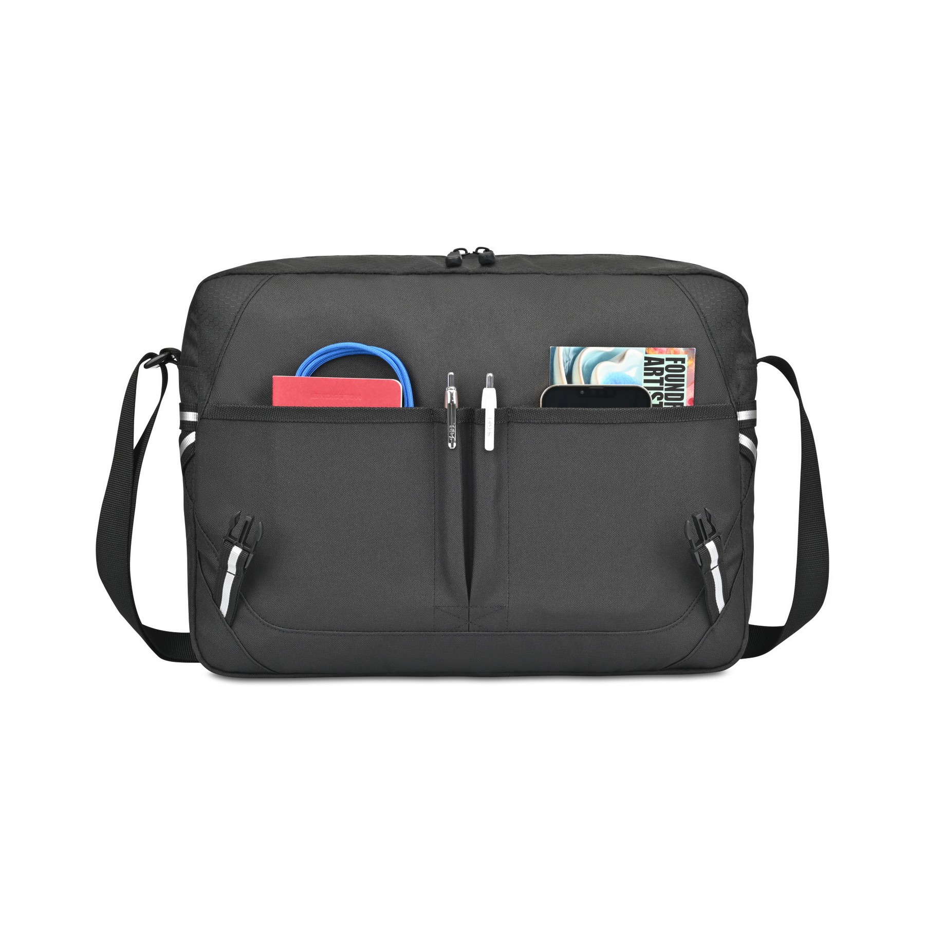 Picture of High Sierra Swoop SG Laptop Messenger Bag - Black