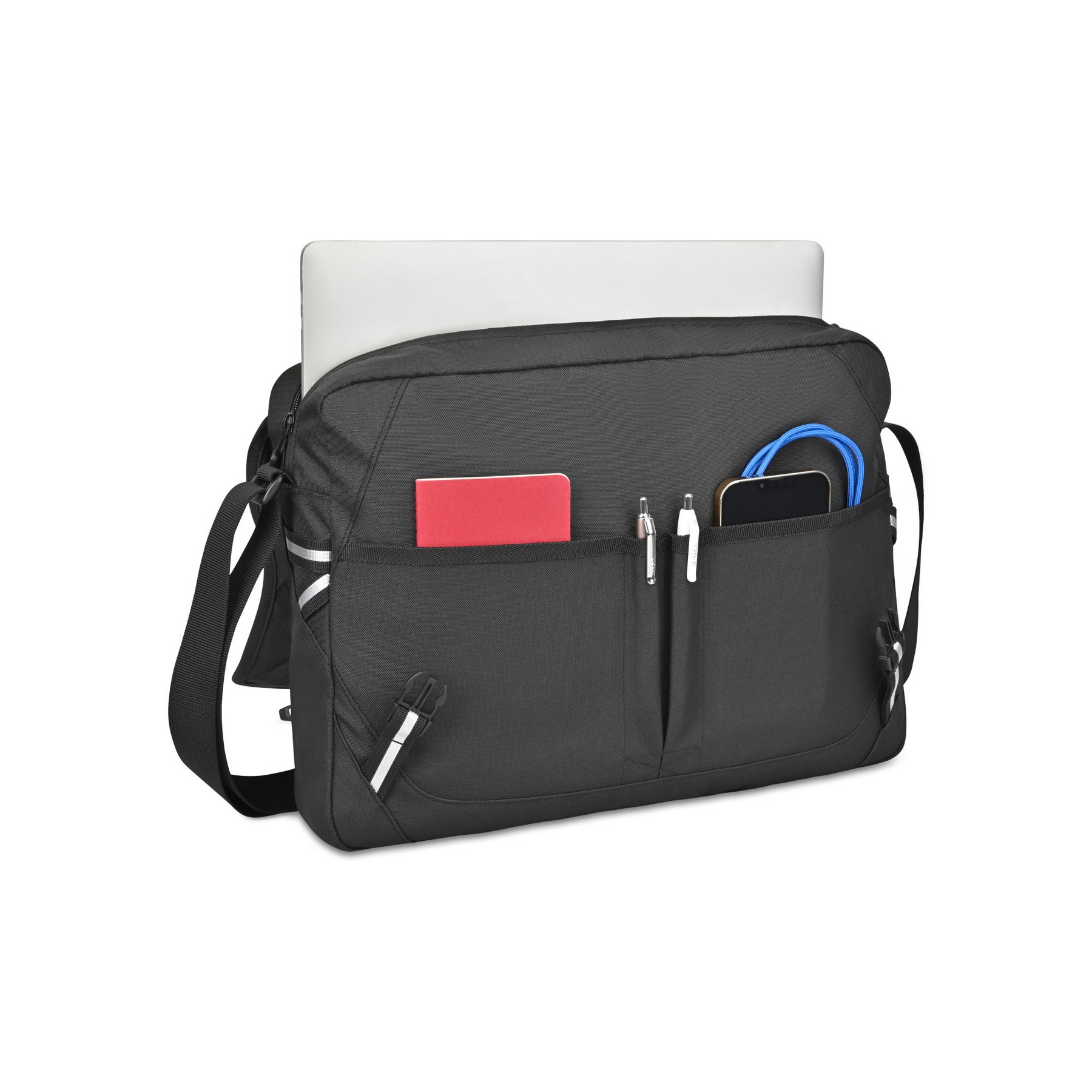 Picture of High Sierra Swoop SG Laptop Messenger Bag - Black