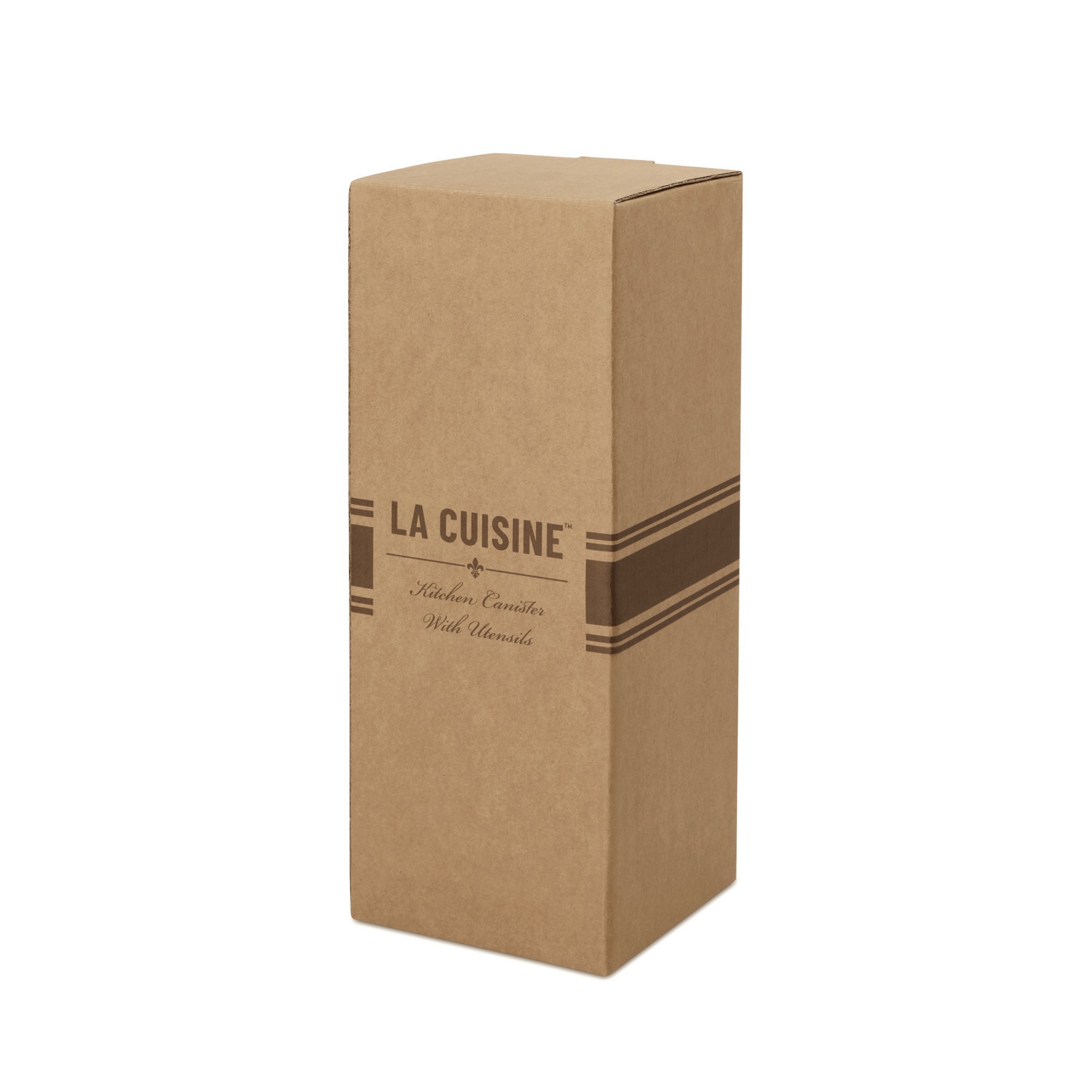 Picture of La Cuisine Kitchen Canister with Utensils - Wood