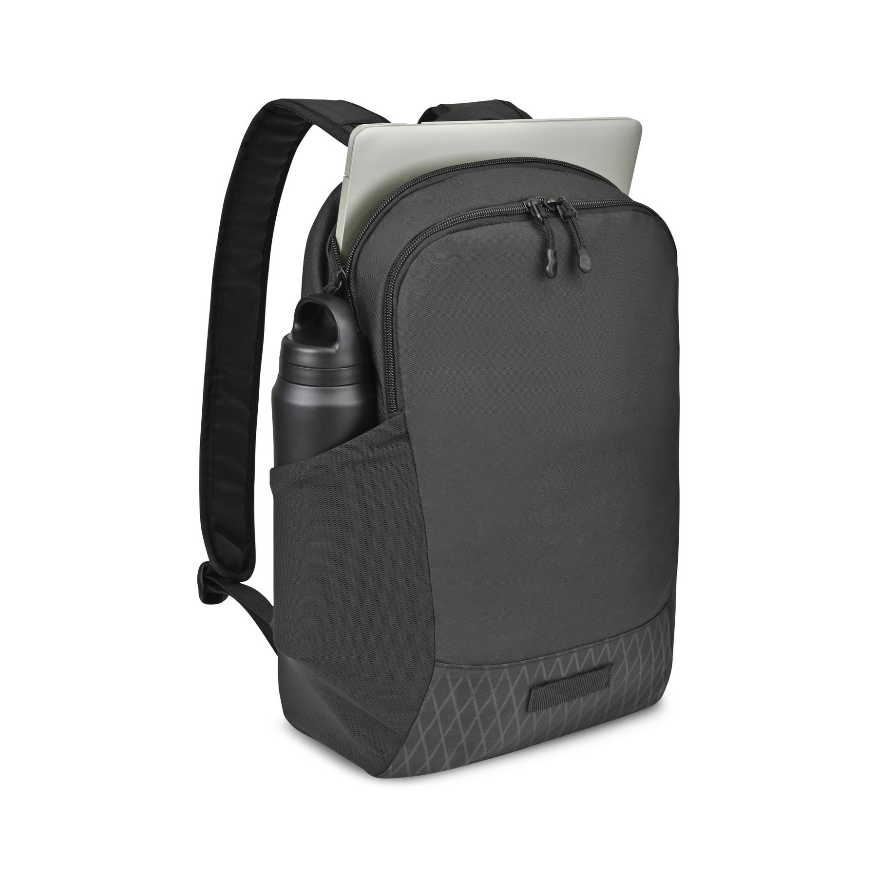 Picture of Apex Recycled rPET Laptop Backpack - Black