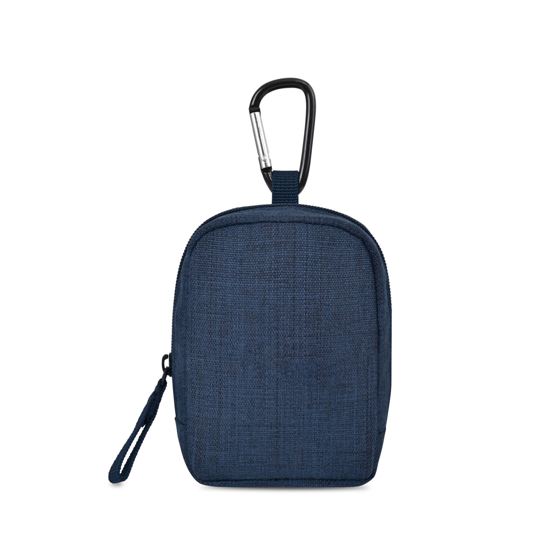 Picture of Fletcher Recycled rPET Mini Pouch Bag Charm - Navy Heather