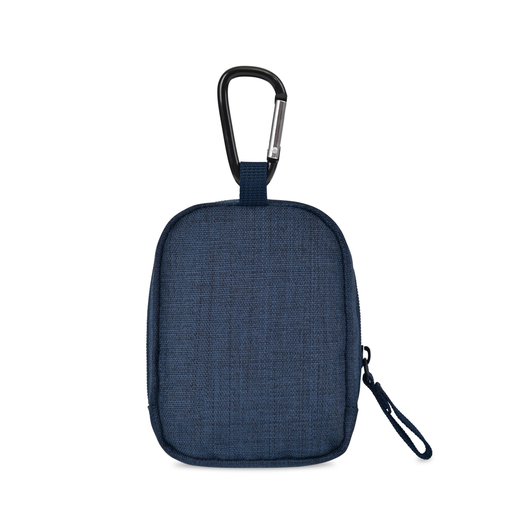 Picture of Fletcher Recycled rPET Mini Pouch Bag Charm - Navy Heather