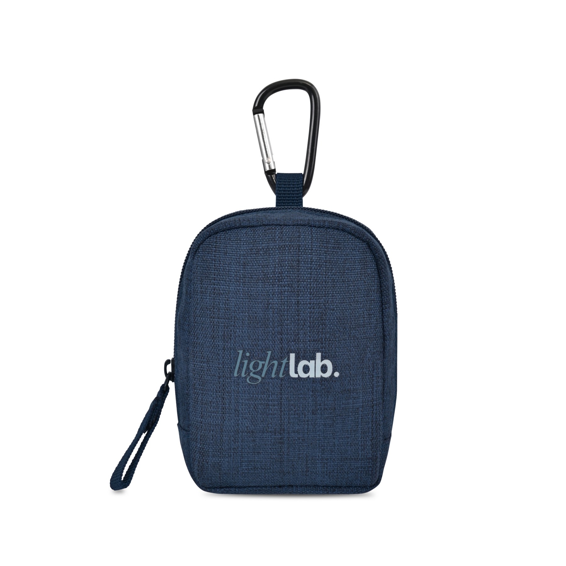 Picture of Fletcher Recycled rPET Mini Pouch Bag Charm - Navy Heather