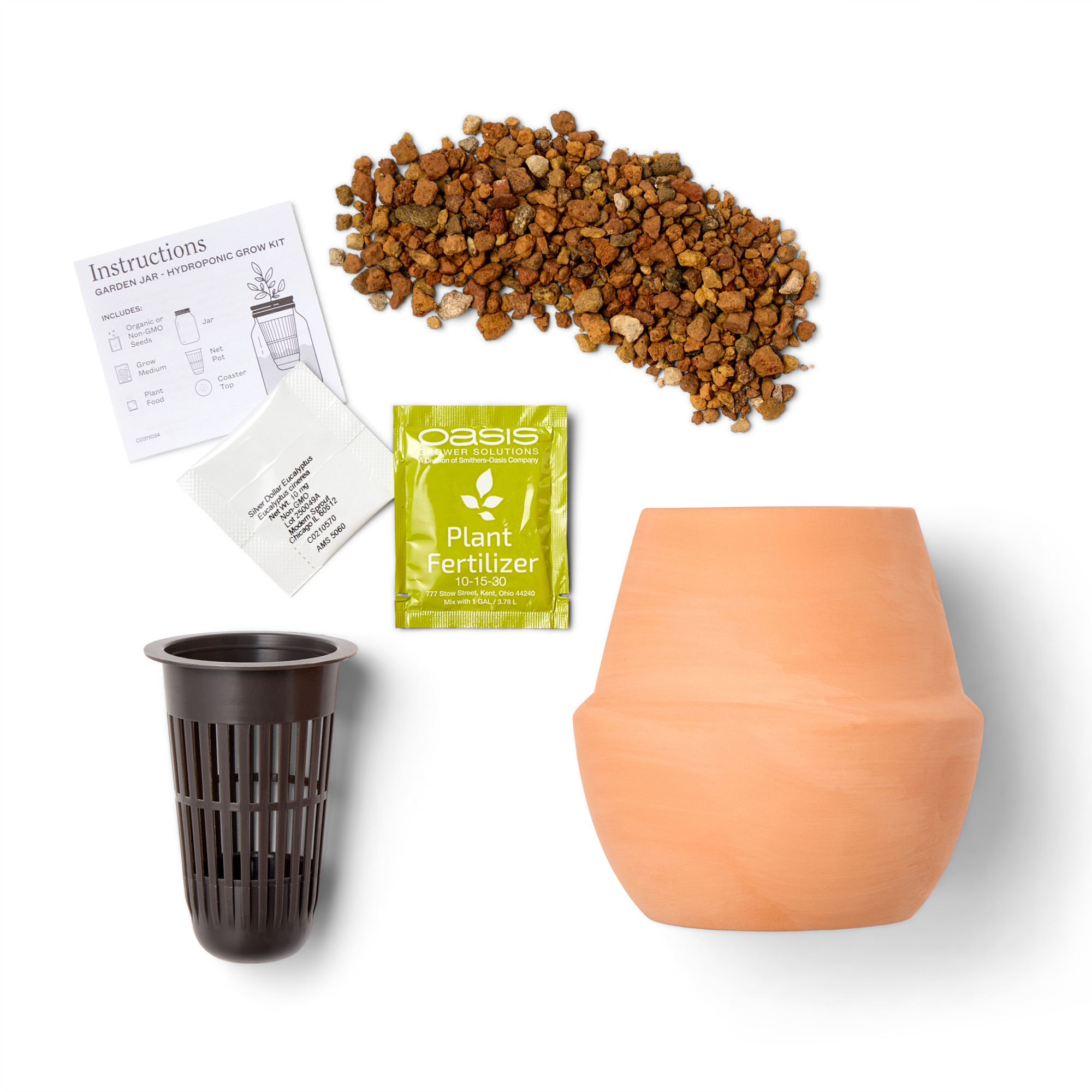 Picture of Modern Sprout Modern Terracotta Grow Kit Bonsai - Terracotta