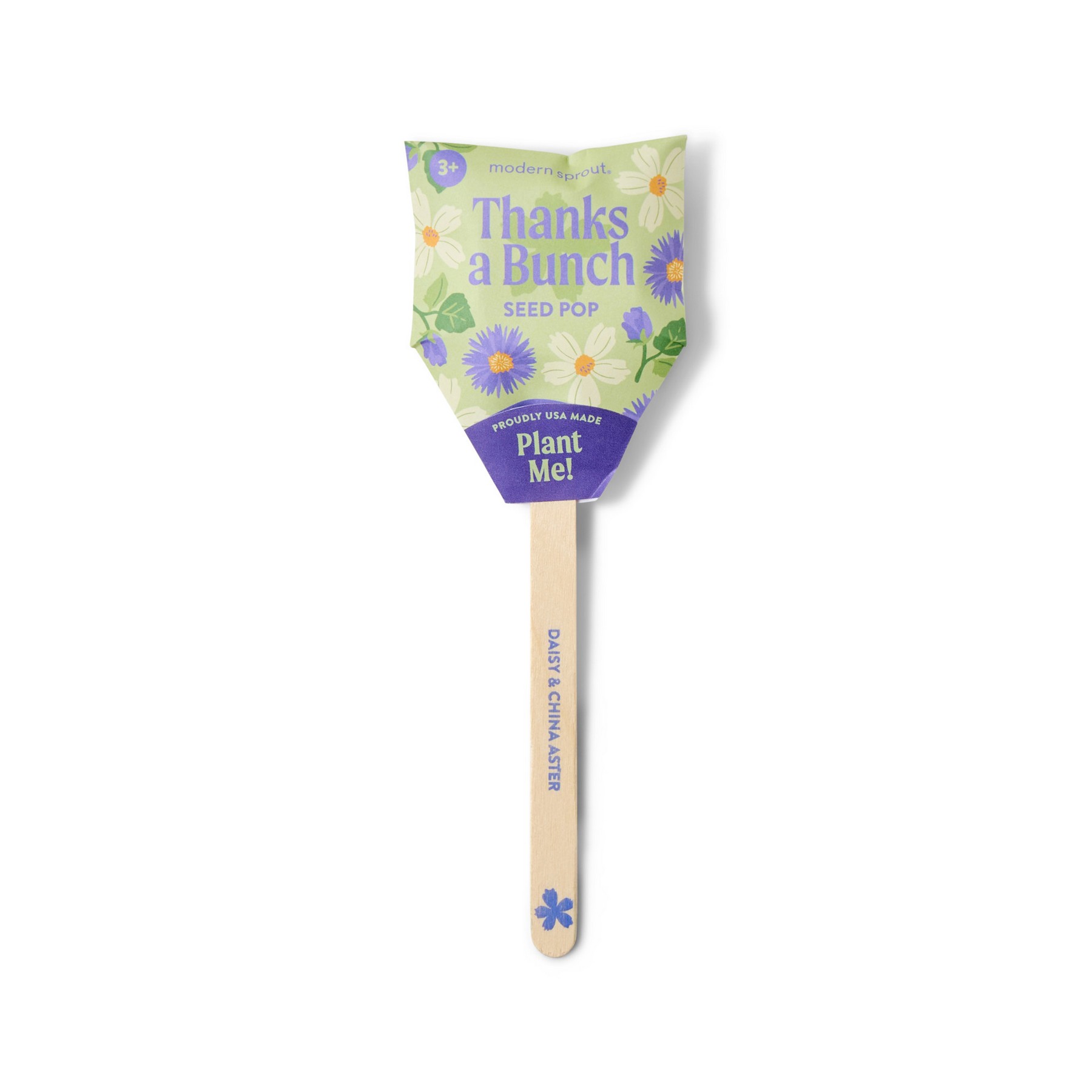 Picture of Modern Sprout Flower Pop Trio Pouch - Natural