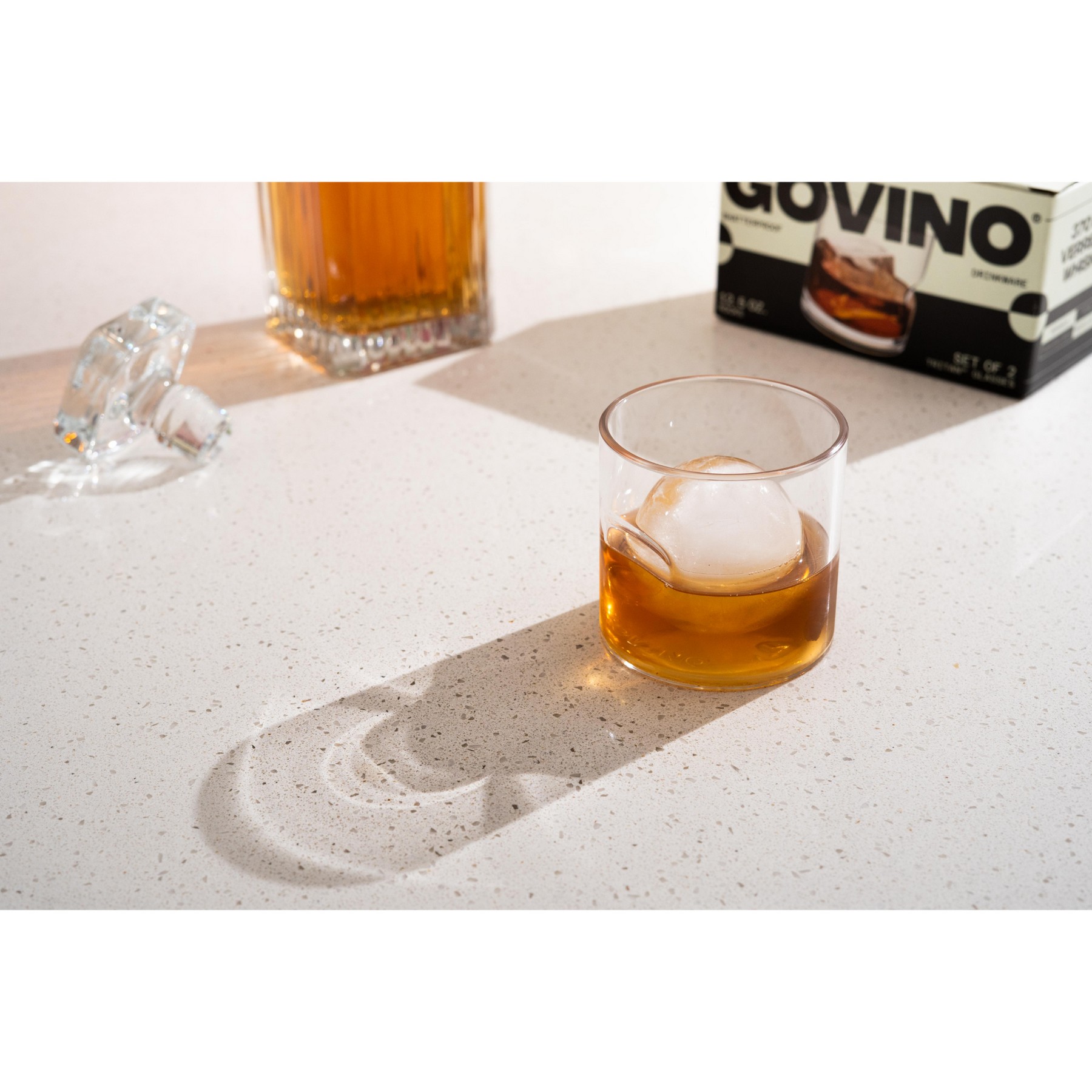 Picture of govino 12.5 Oz. Whiskey Glass Dishwasher Safe - Clear