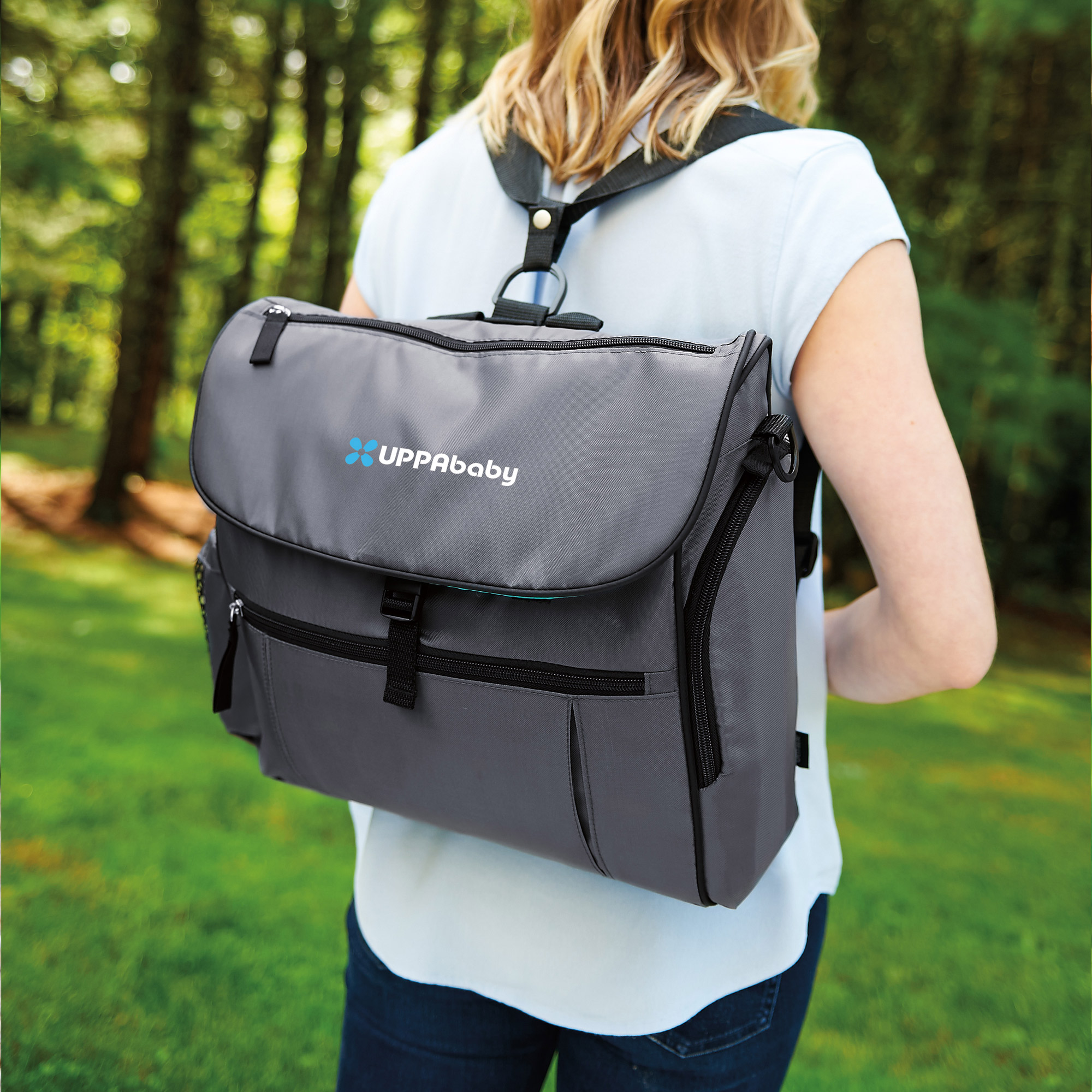 Picture of Uptown Convertible Diaper Bag Kit - Grey