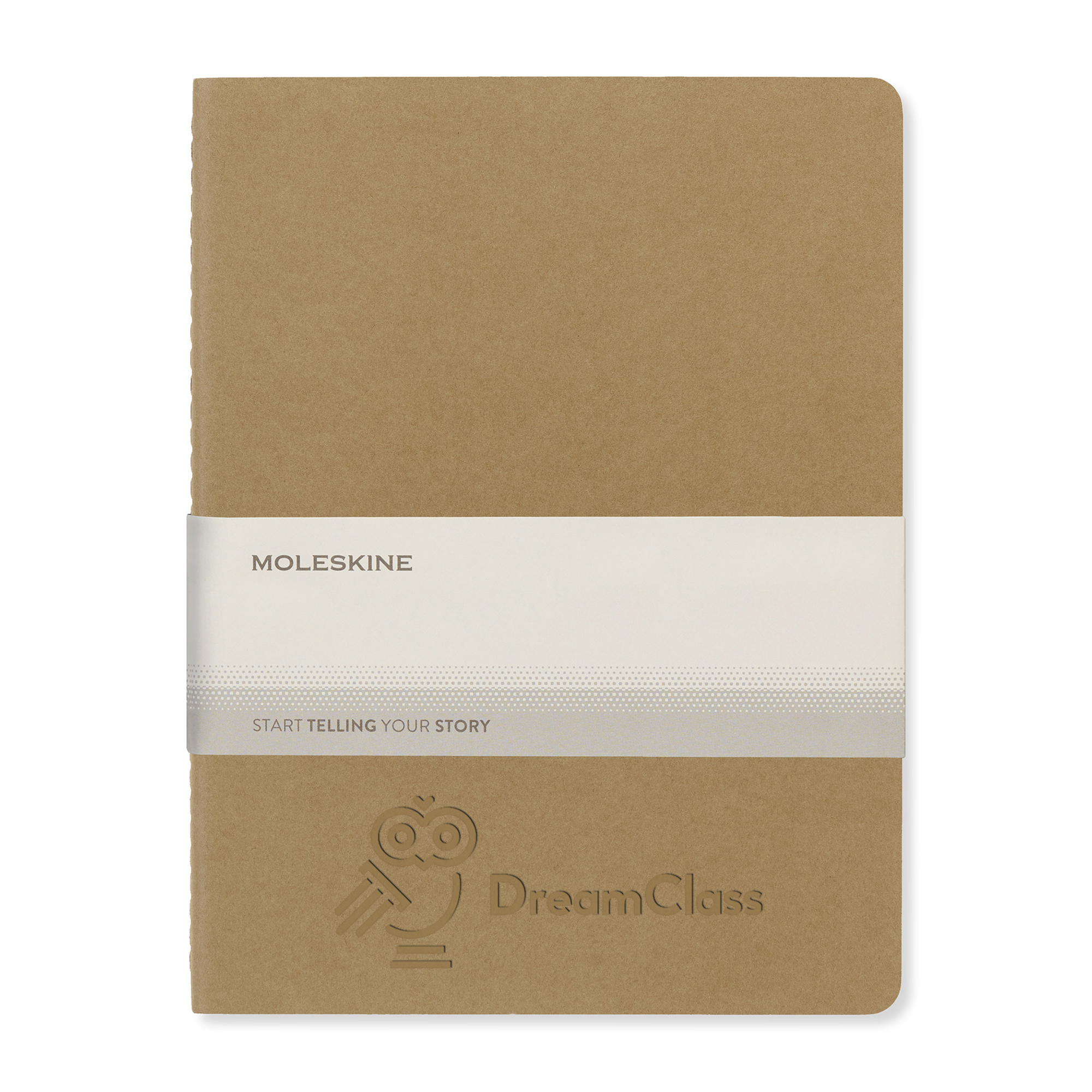 Picture of Moleskine Cahier Ruled X-Large Journal - Kraft