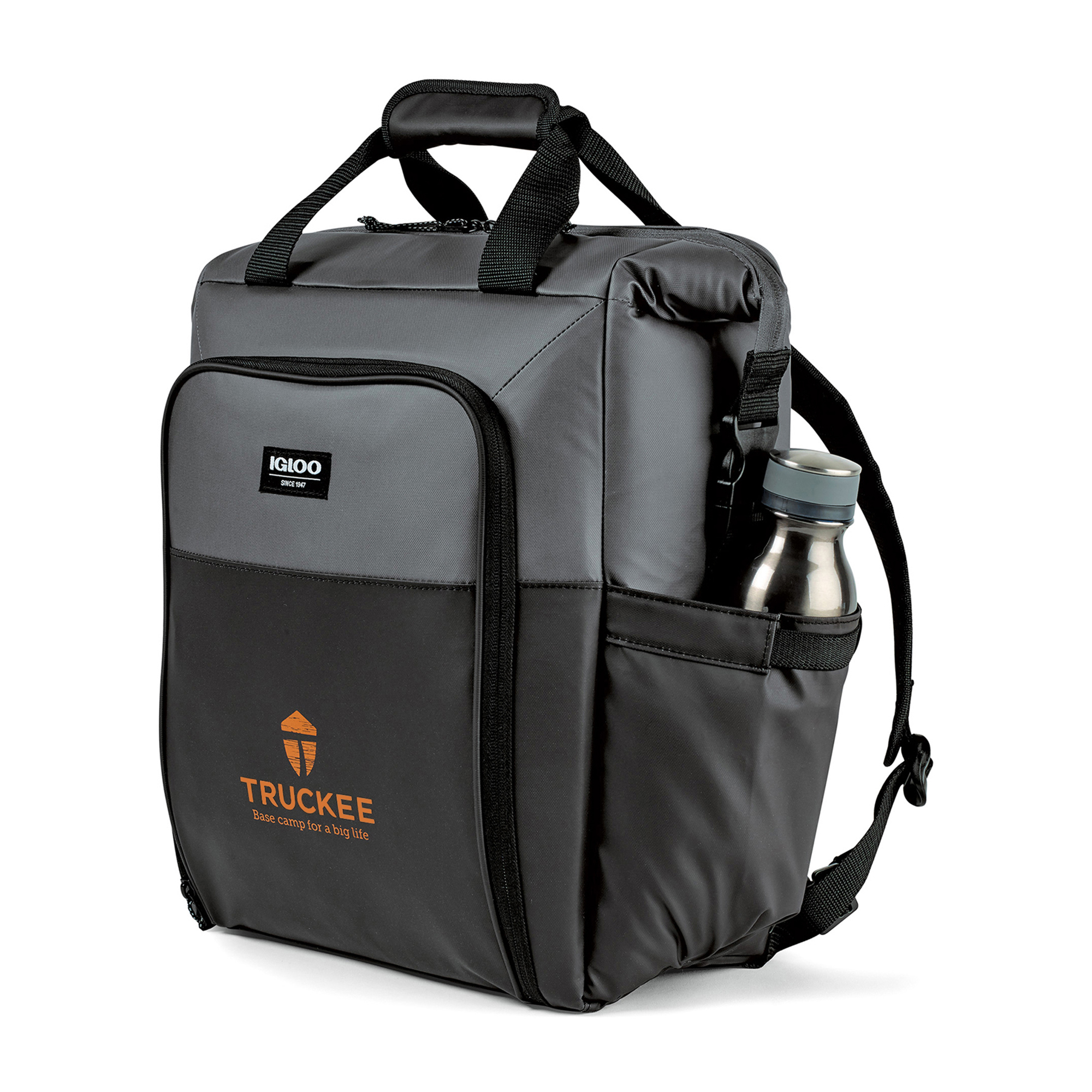 Picture of Igloo Seadrift Switch Backpack Cooler - Black-Grey