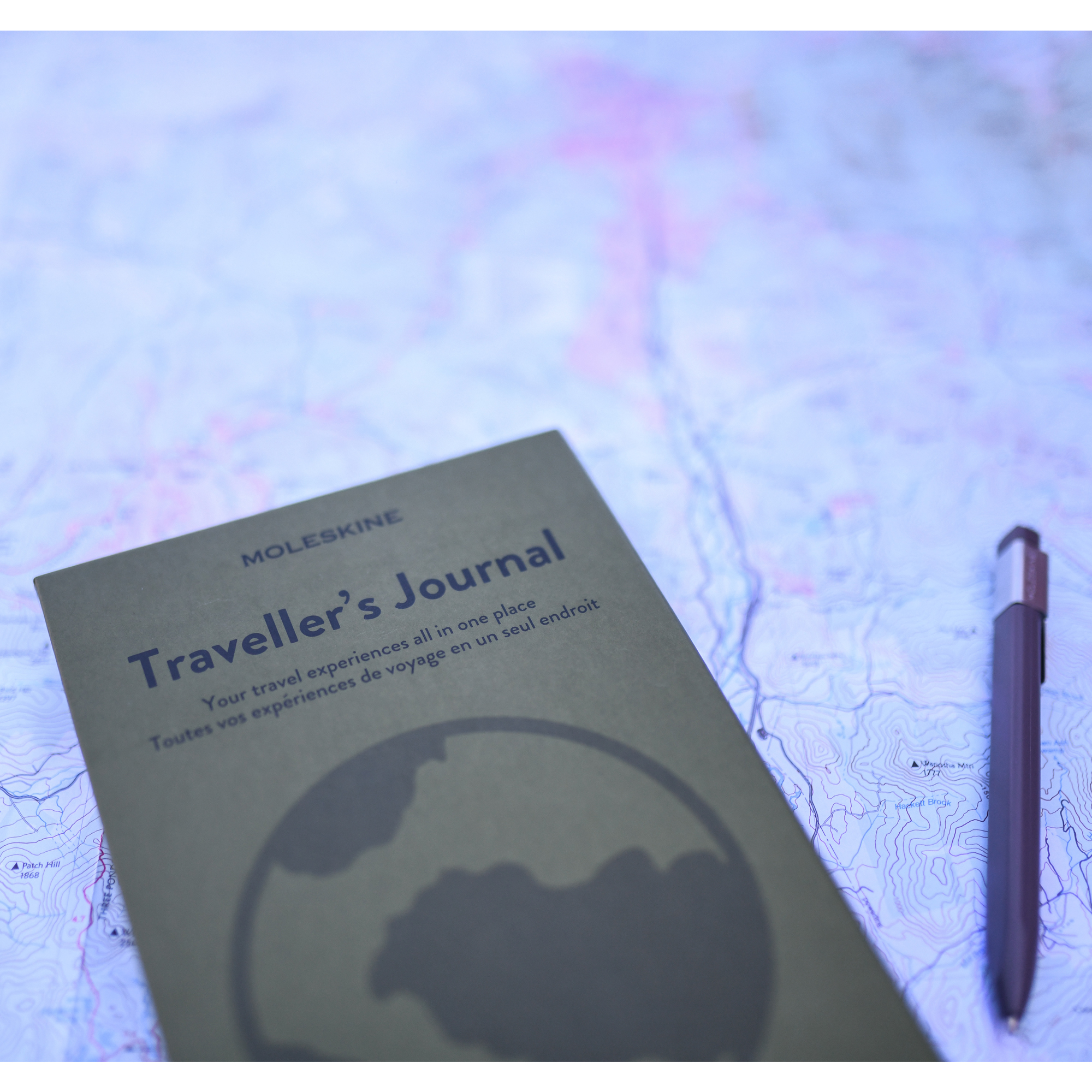 Picture of Moleskine Passion Journal - Travel - Elm Green