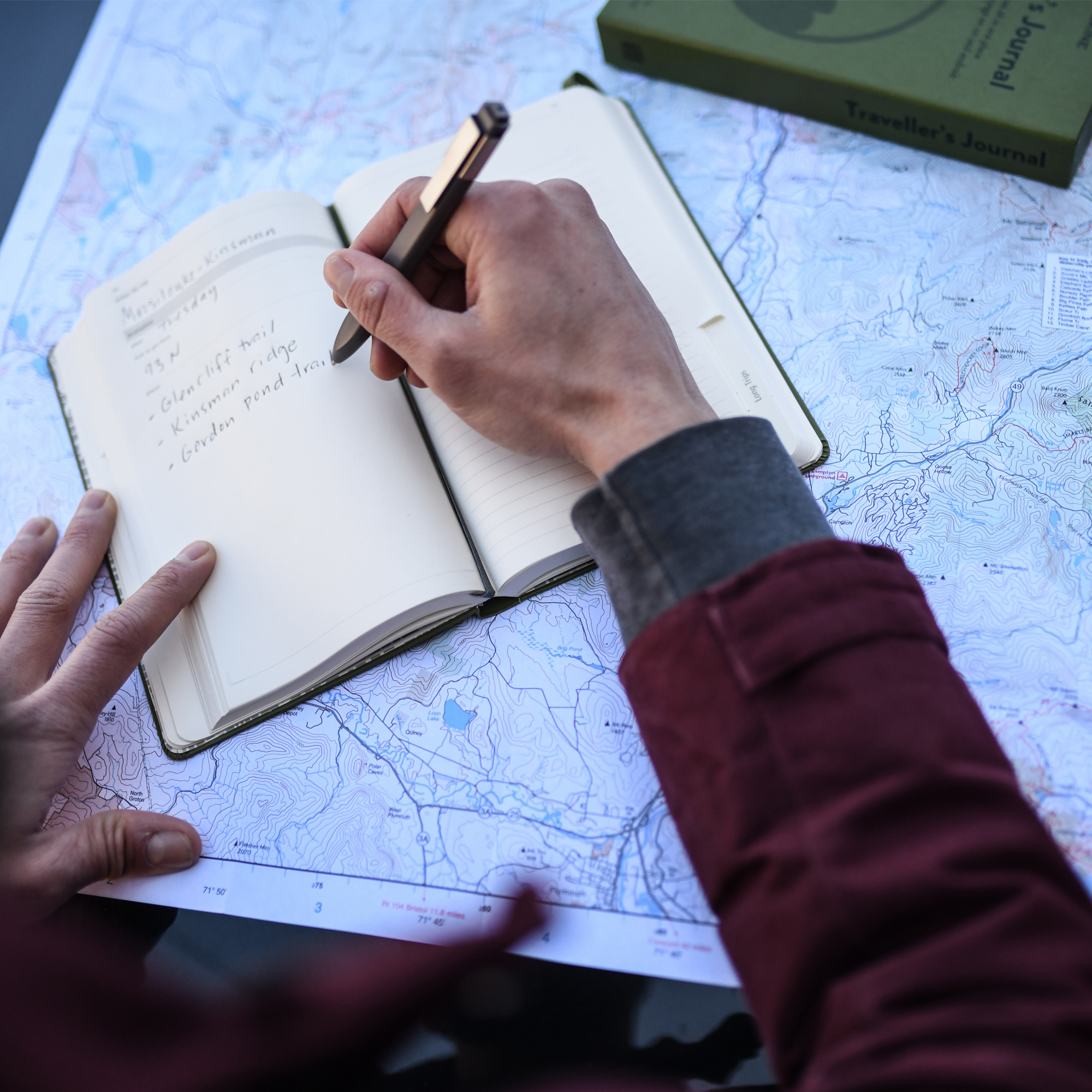 Picture of Moleskine Passion Journal - Travel - Elm Green