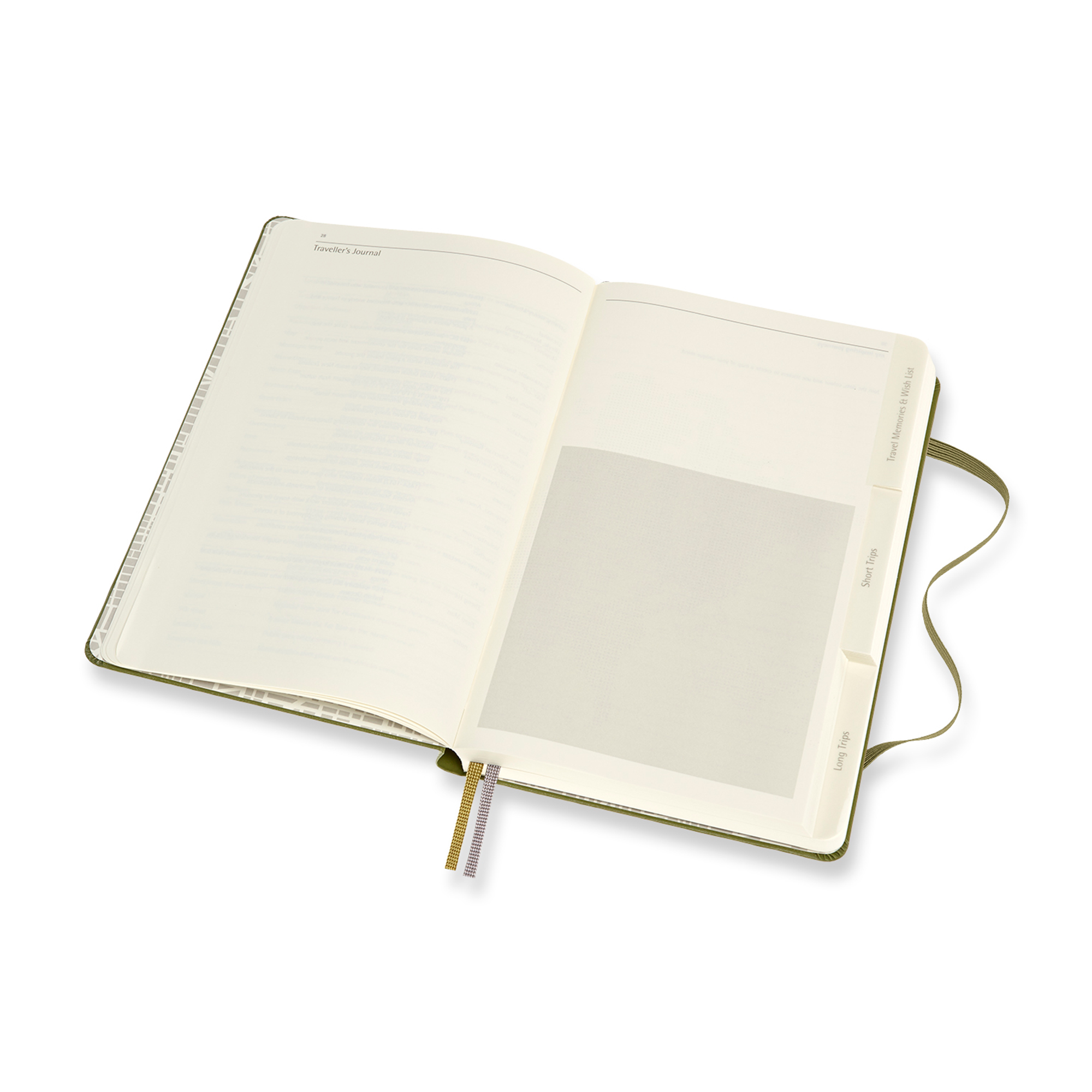 Picture of Moleskine Passion Journal - Travel - Elm Green
