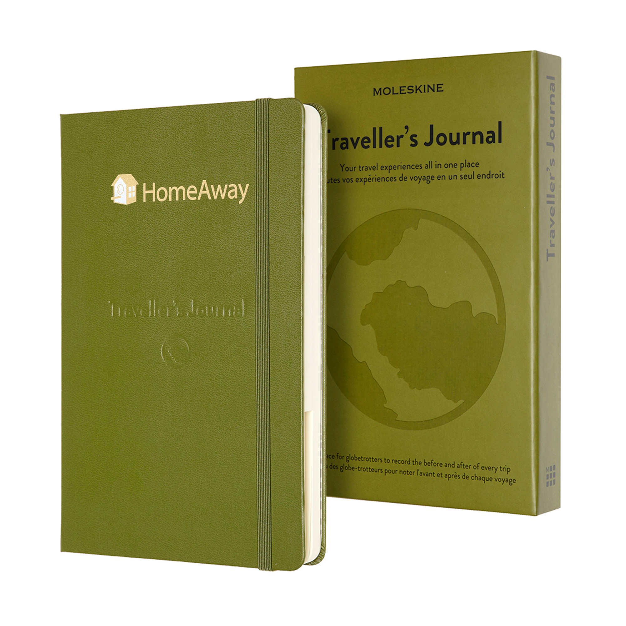 Picture of Moleskine Passion Journal - Travel - Elm Green