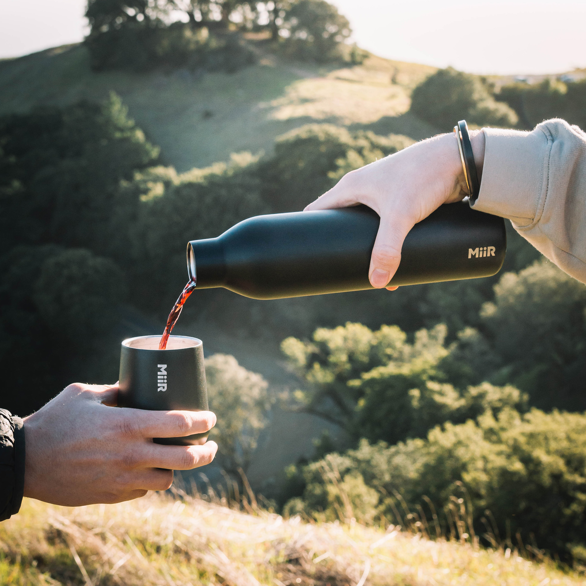 Picture of MiiR Vacuum Insulated Wine Tumbler - 10 Oz. - Black Powder