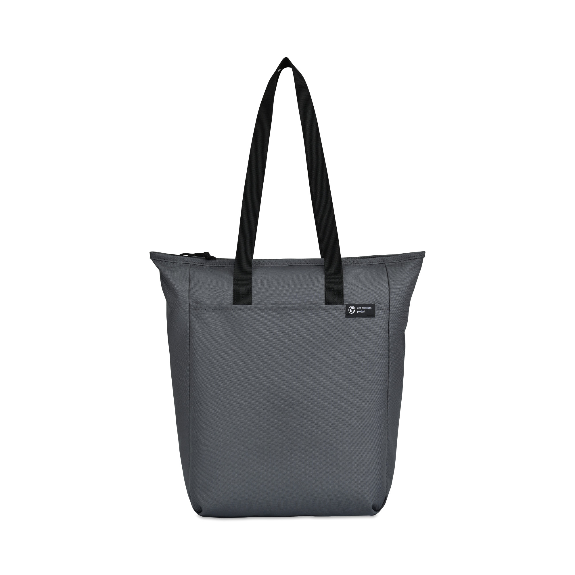Picture of Renew Recycled rPET Zippered Tote - AWARE - Durango Grey
