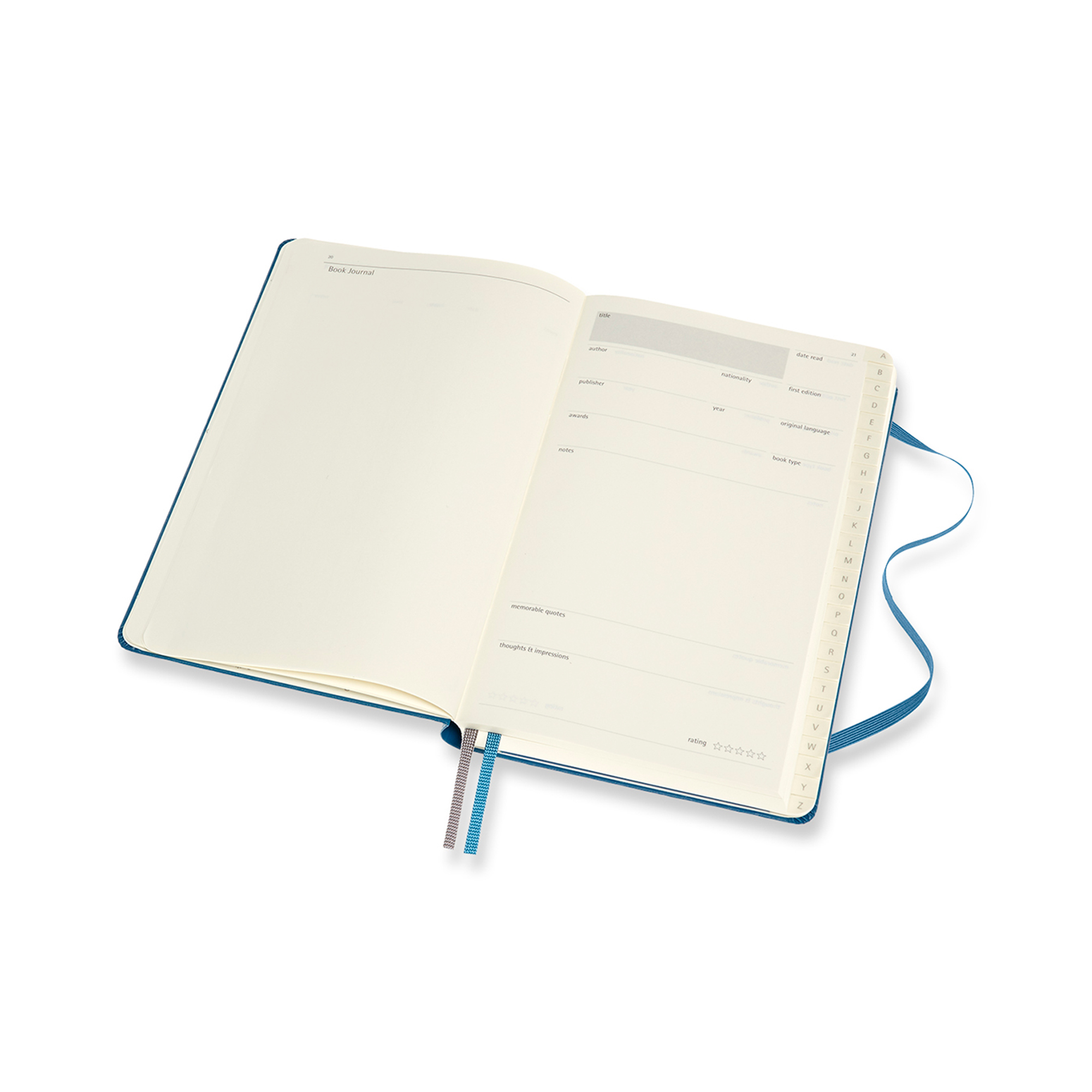 Picture of Moleskine Passion Journal - Book - Steel Blue