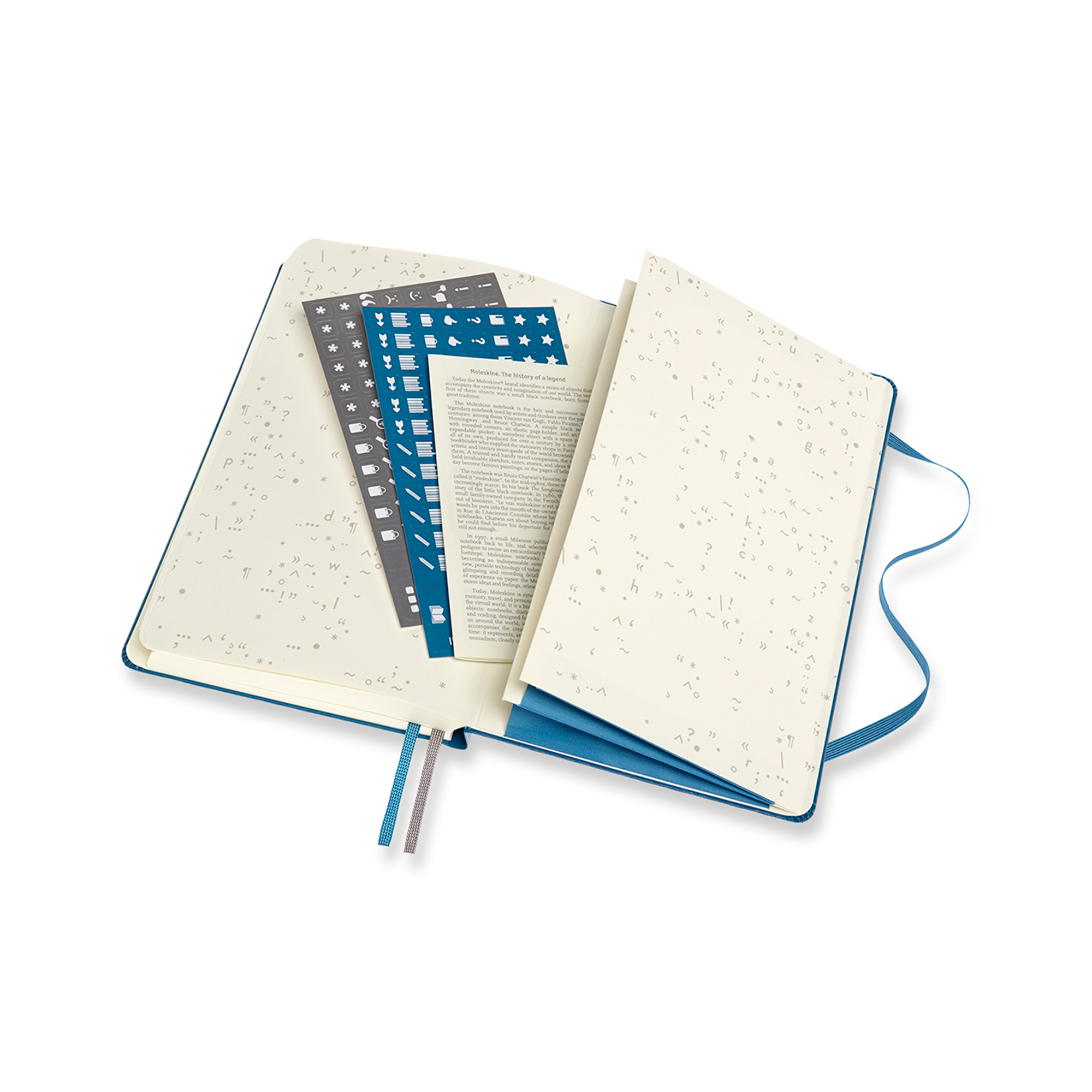 Picture of Moleskine Passion Journal - Book - Steel Blue